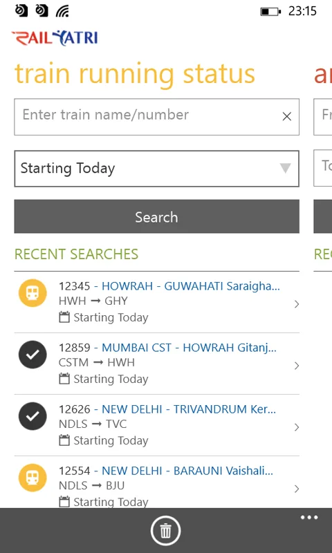 PNR & Train Status : RailYatri screenshot 5