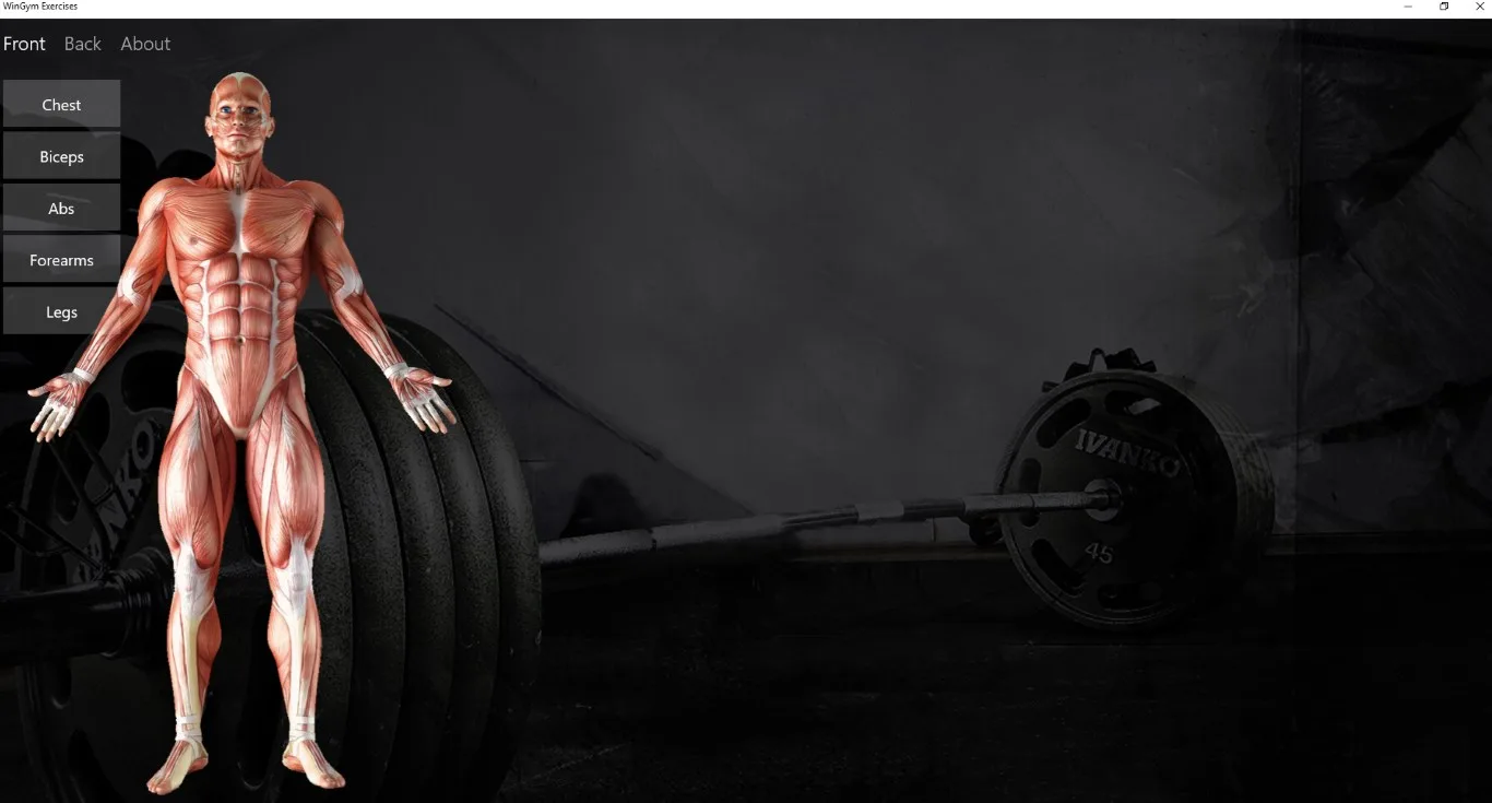 WinGym Exercises screenshot 2