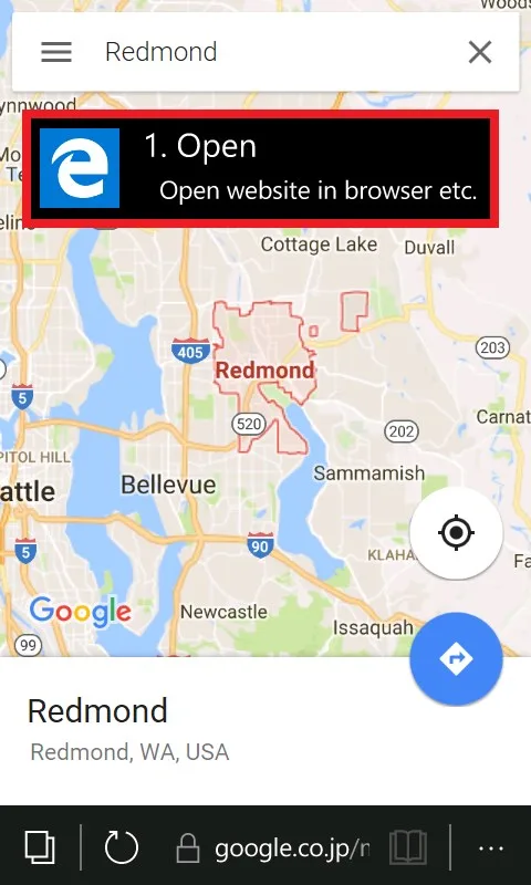 Open with Maps screenshot 3