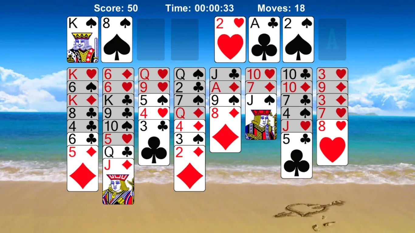 FreeCell Solitaire Classic. screenshot 1