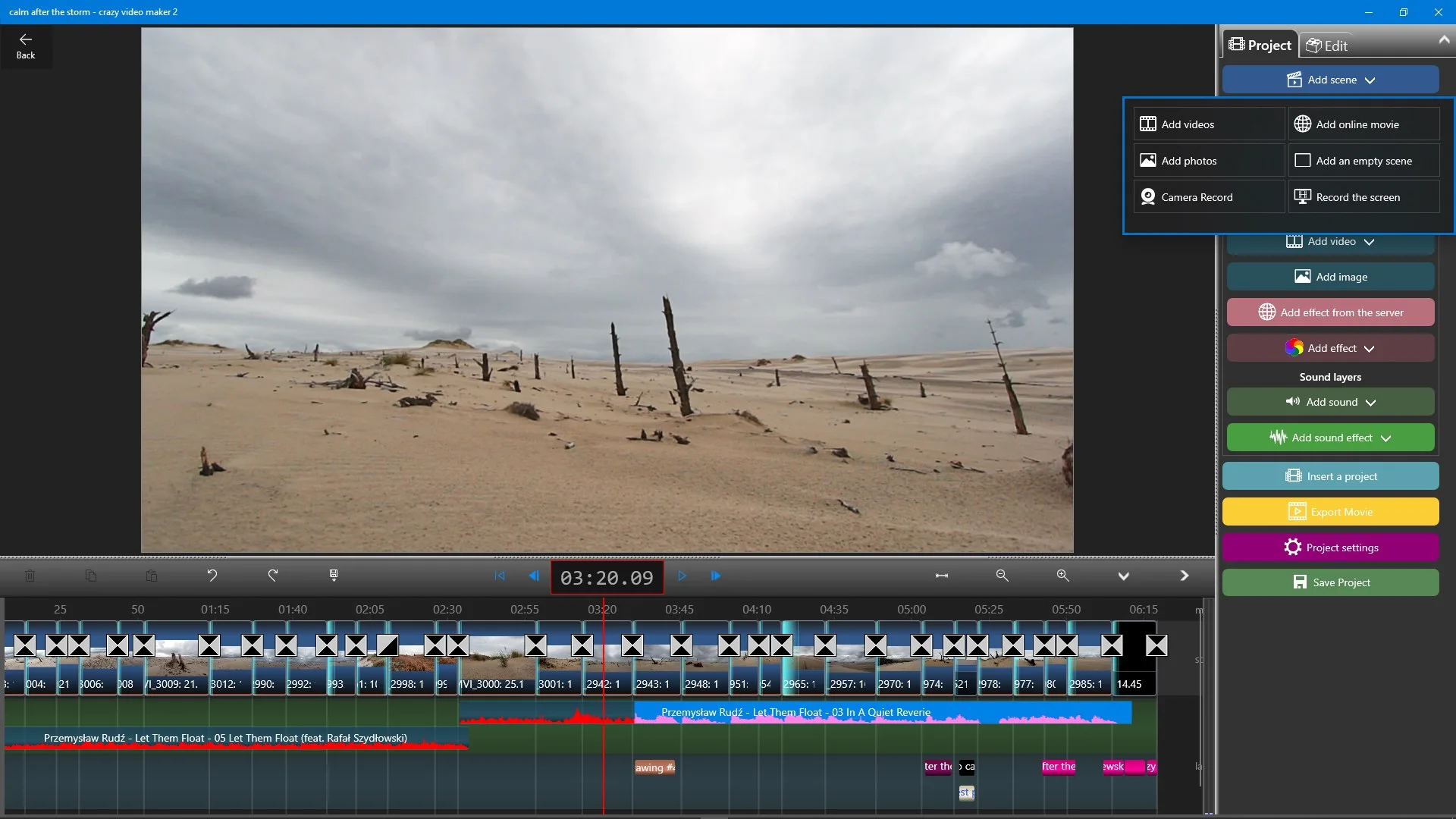 crazy video maker 2 - редактор фільмів screenshot 4
