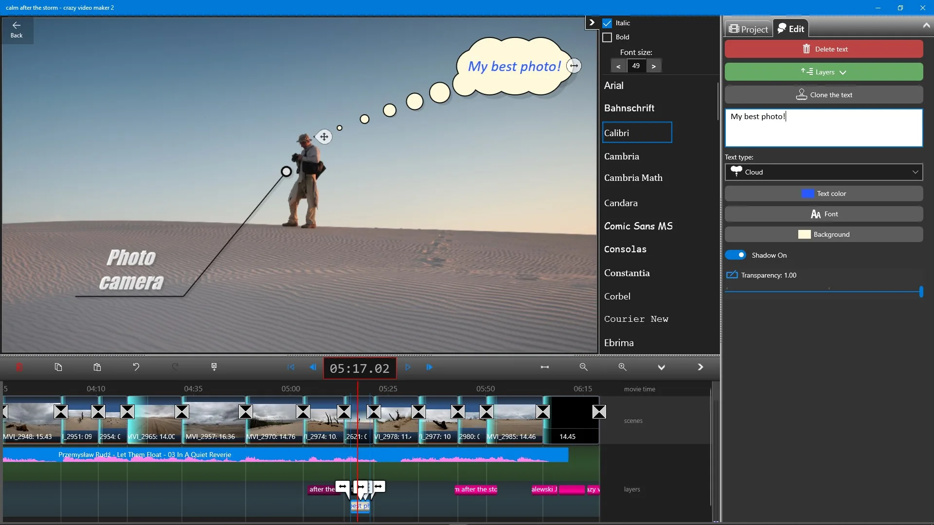 crazy video maker 2 - редактор фільмів screenshot 5