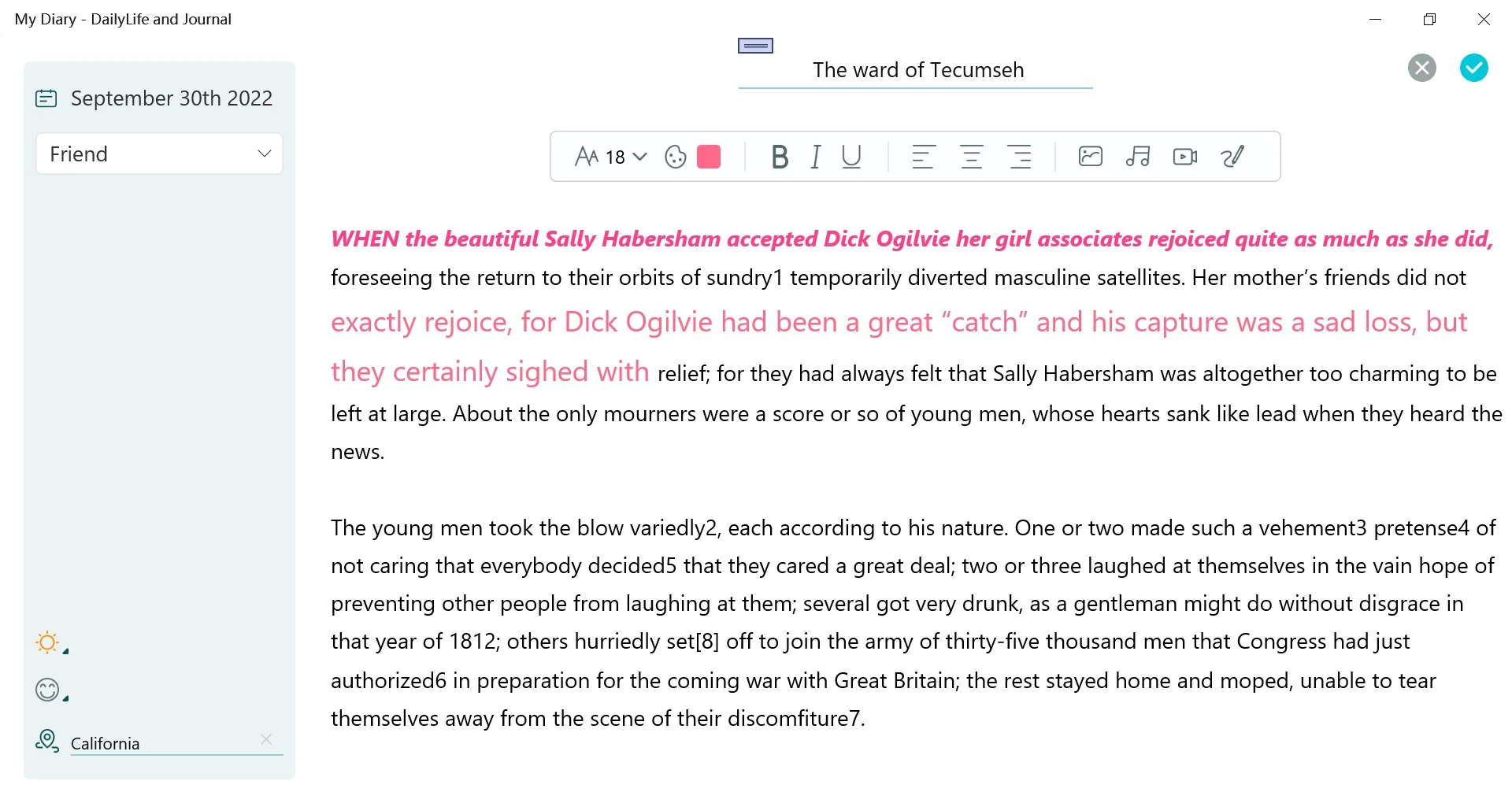 My Diary - DailyLife and Journal screenshot 4