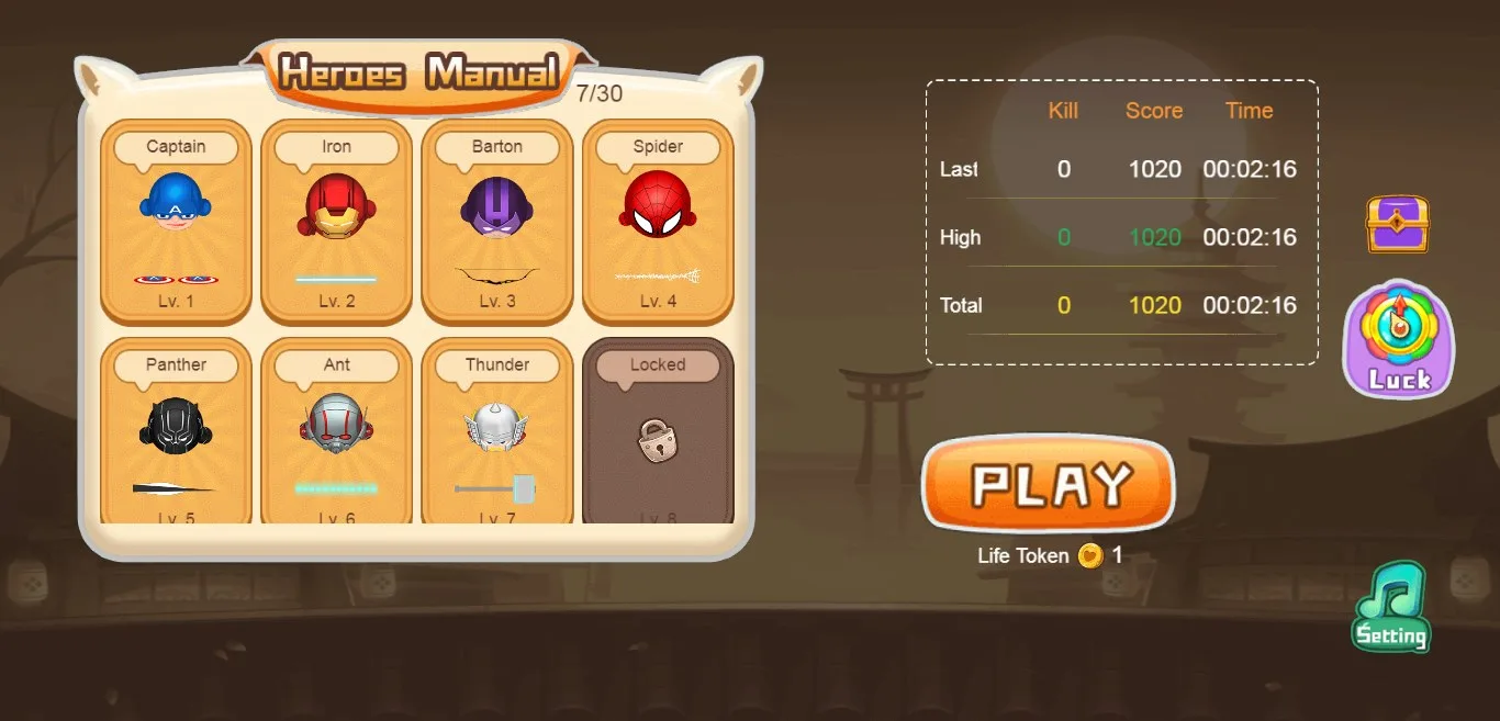 SuperHero.io screenshot 1
