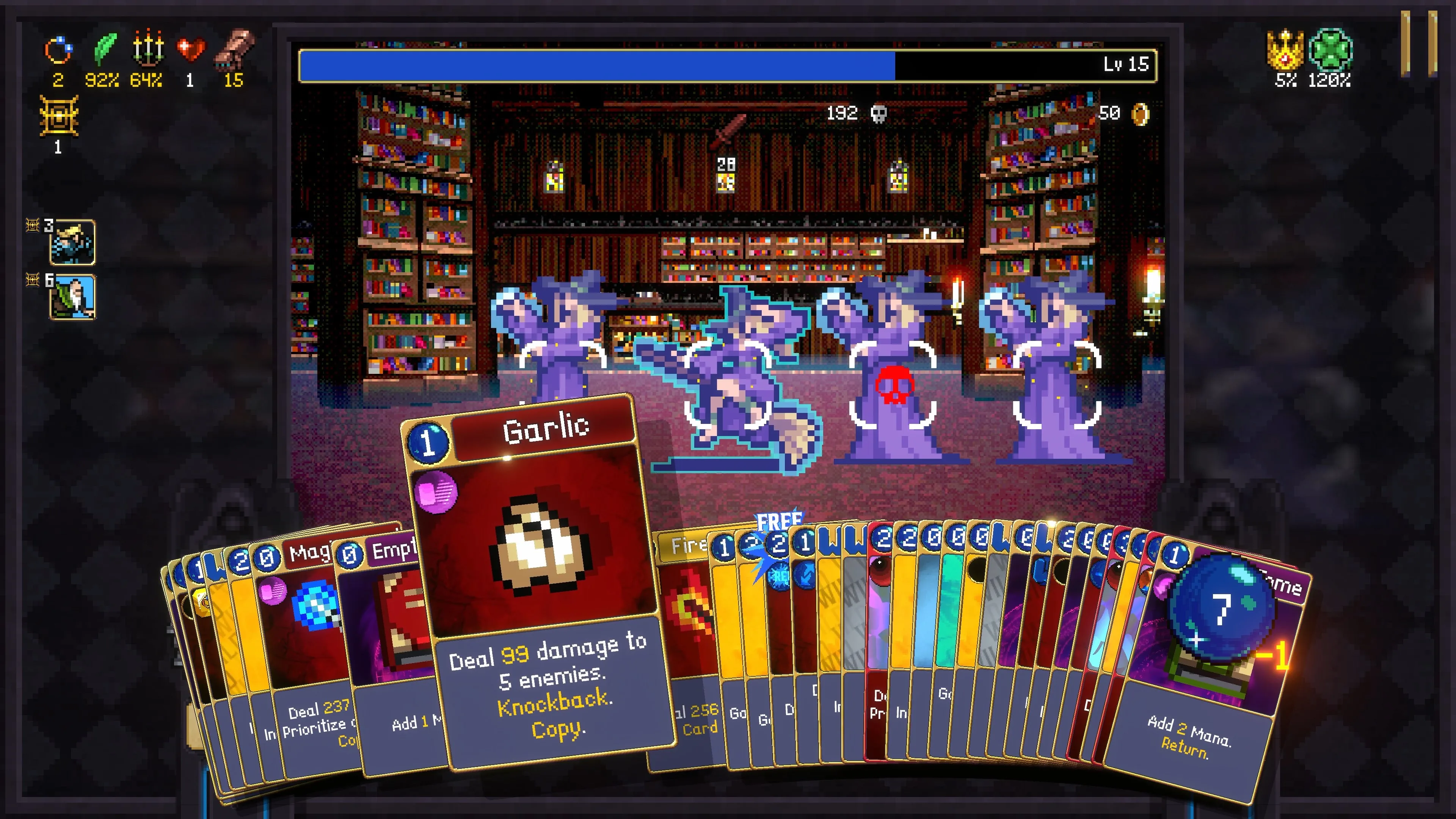 Vampire Crawlers Demo screenshot 5