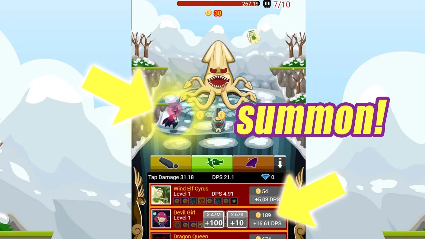 Taptastic Monsters Free screenshot 5