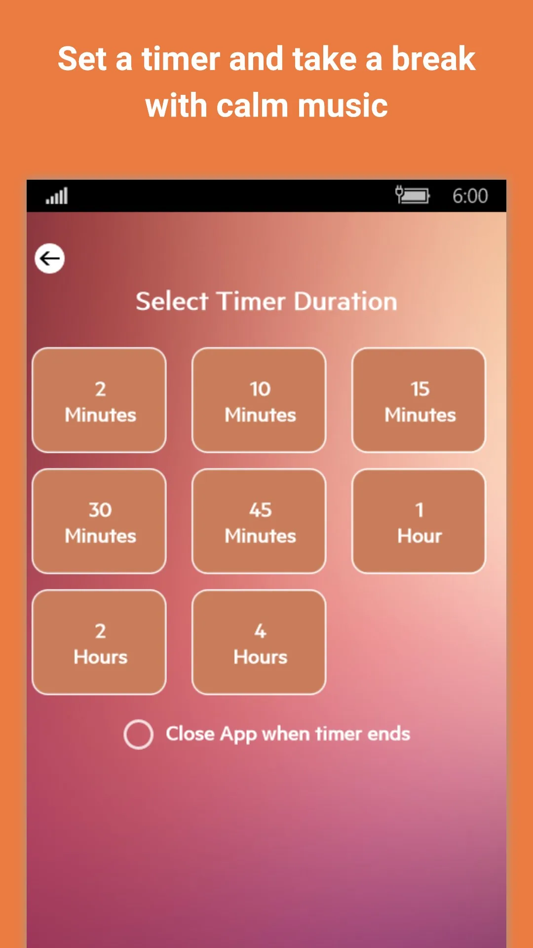 Calm Sleep Sounds screenshot 2