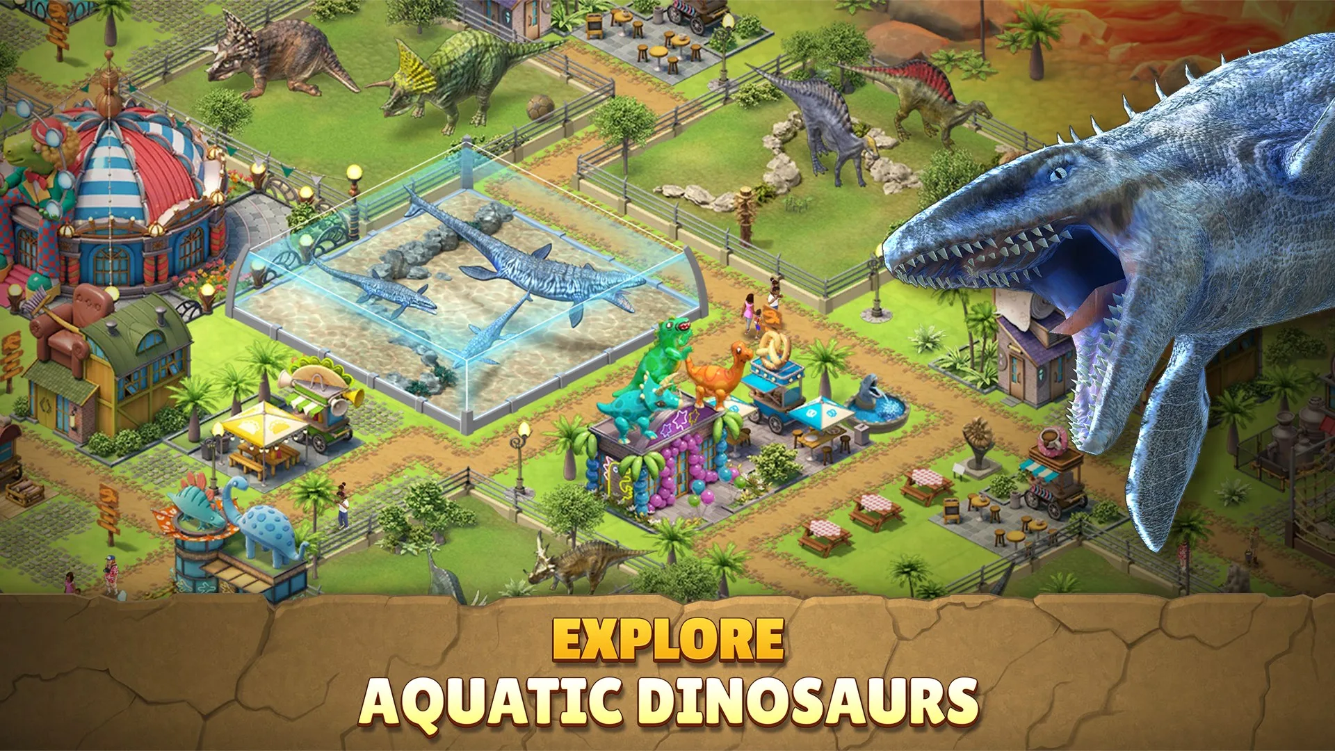 Jurassic Dinosaur: Park Game screenshot 1