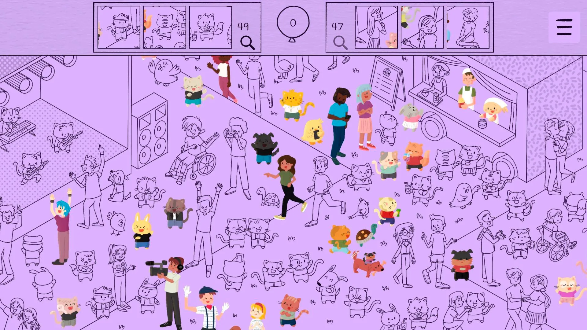 Мяу-моменты: Праздник Музыки и Книг - Meow Moments: Celebrating Beats & Books screenshot 2