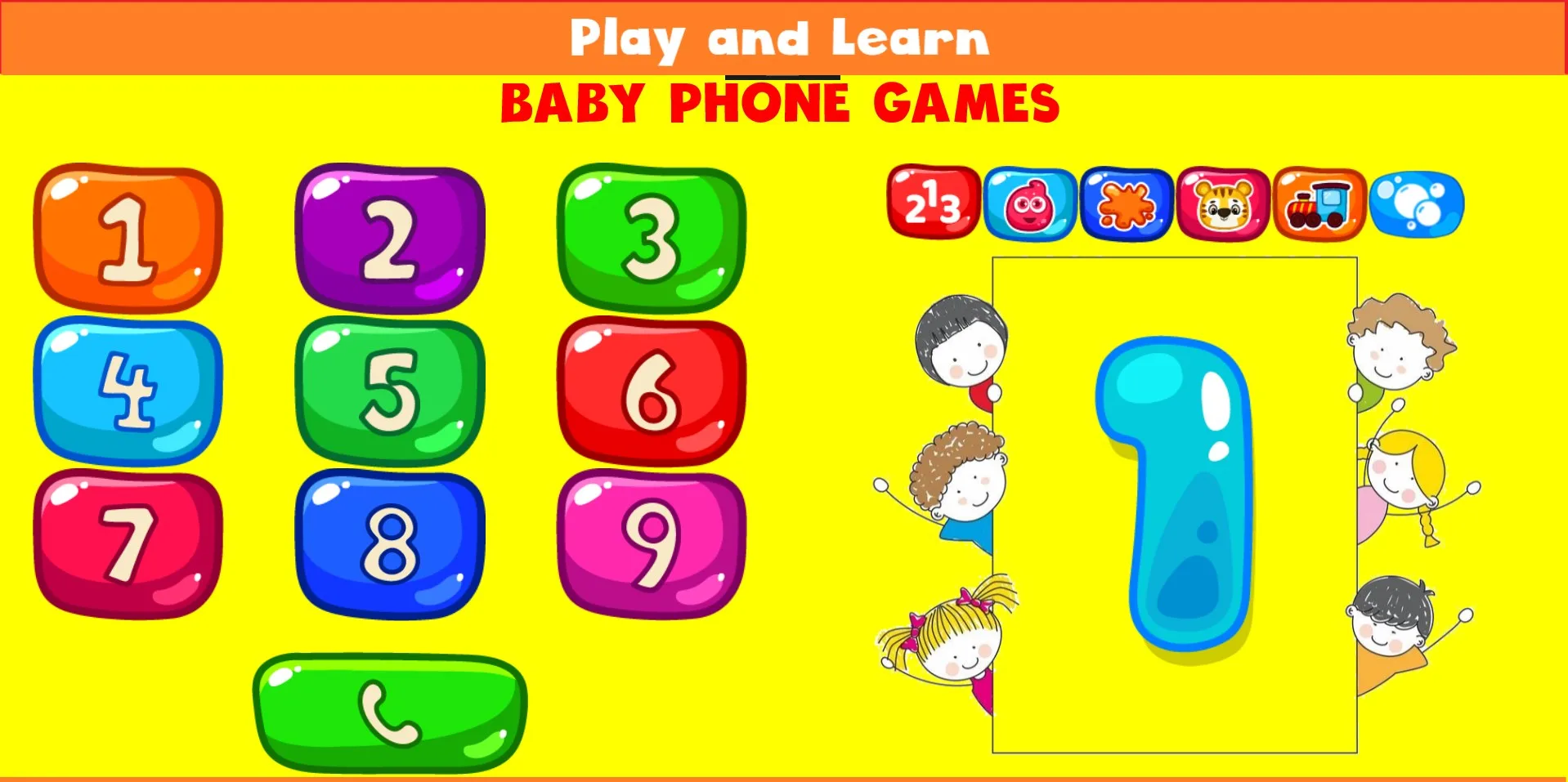 Juegos de telefono de bebe screenshot 1