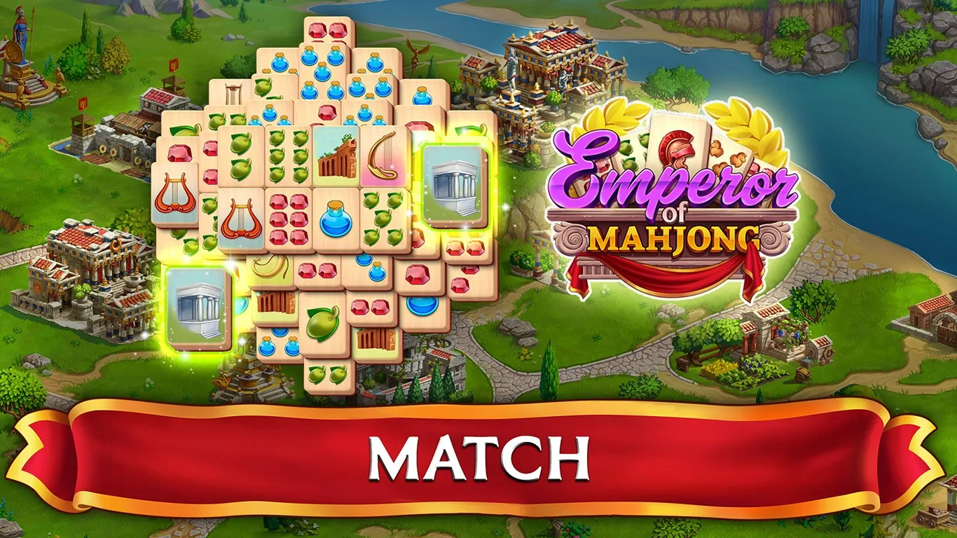 Emperor of Mahjong: Построй империю Маджонг screenshot 3