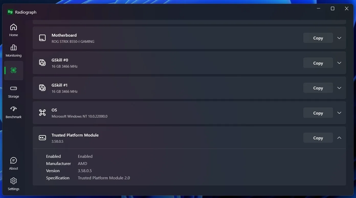 Radiograph screenshot 2
