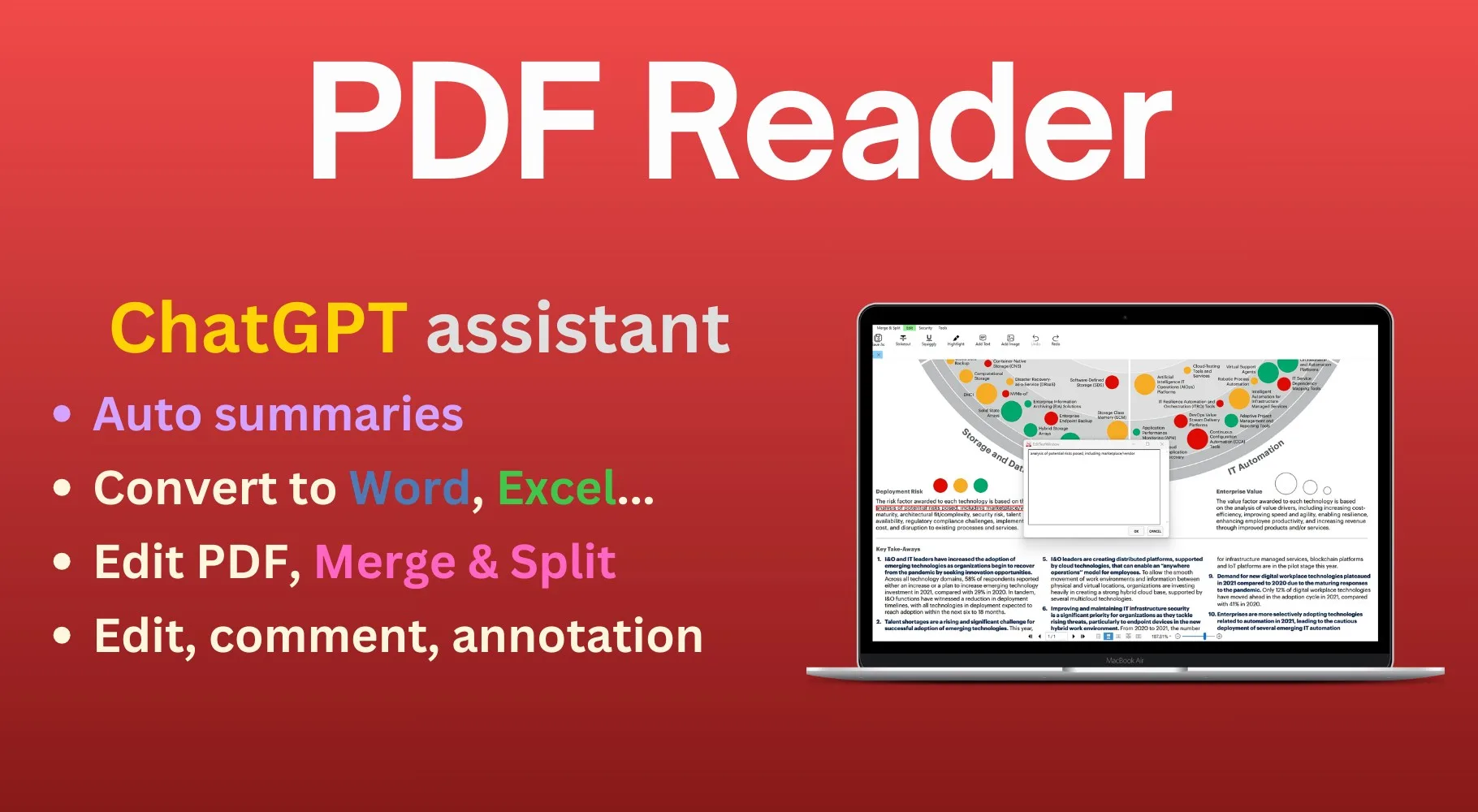 PDF Reader - PDF Editor screenshot 1