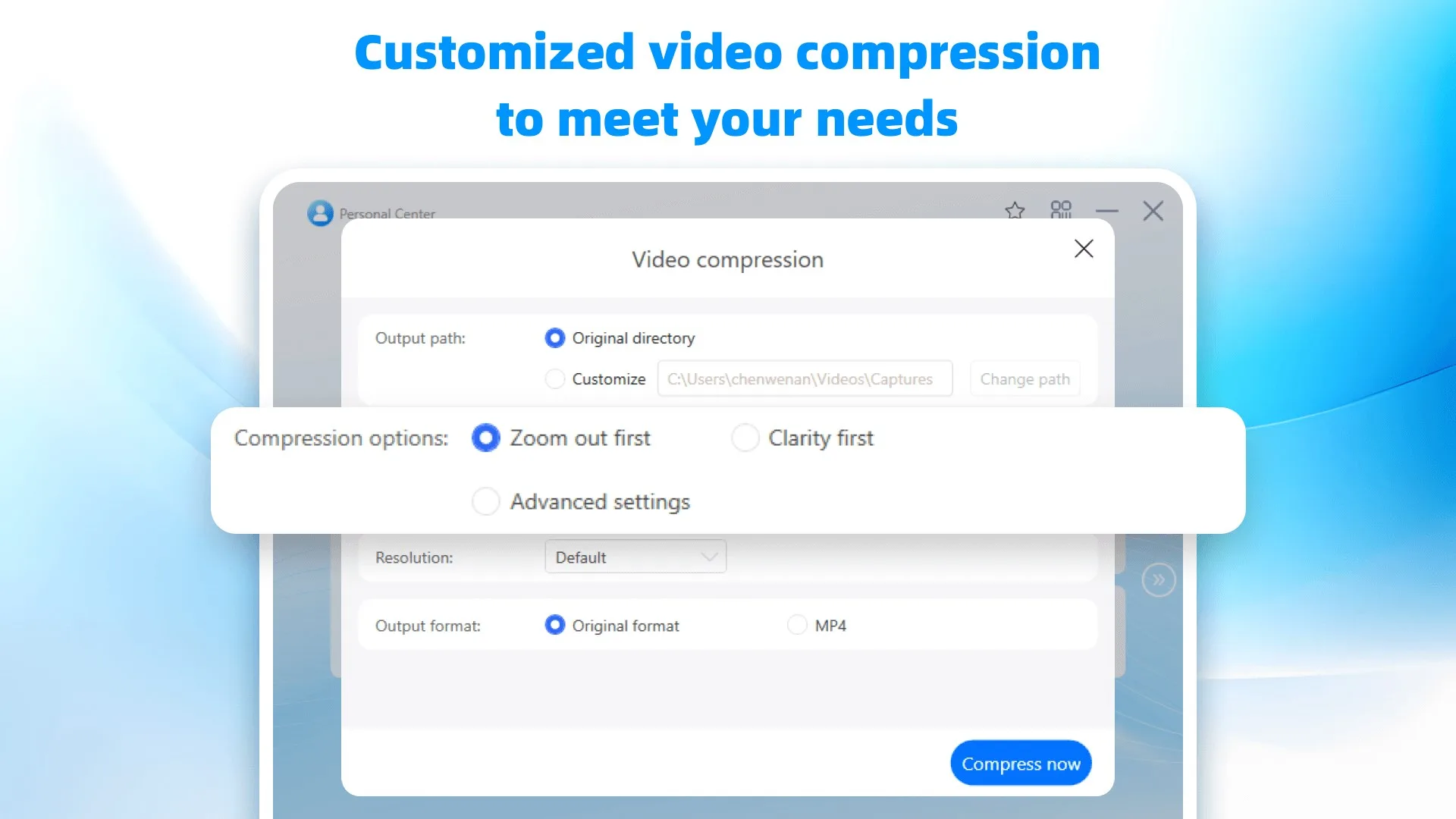 Maestro de compresión de imágenes screenshot 3