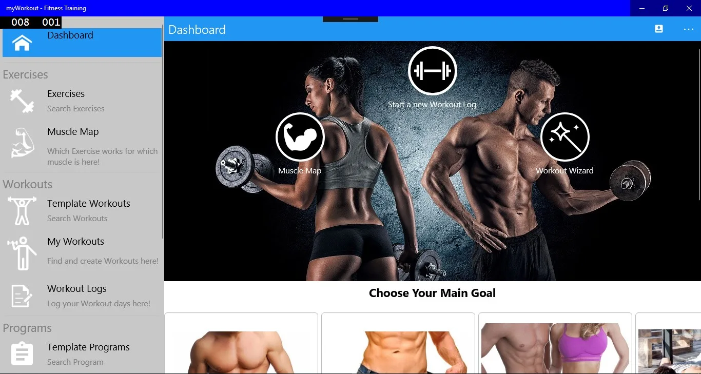myWorkout - Fitness Training screenshot 2