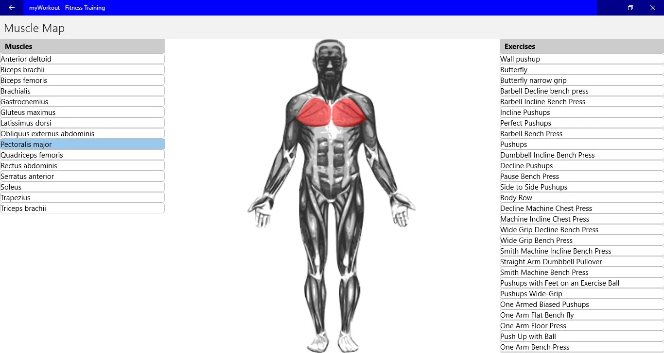 myWorkout - Fitness Training screenshot 3