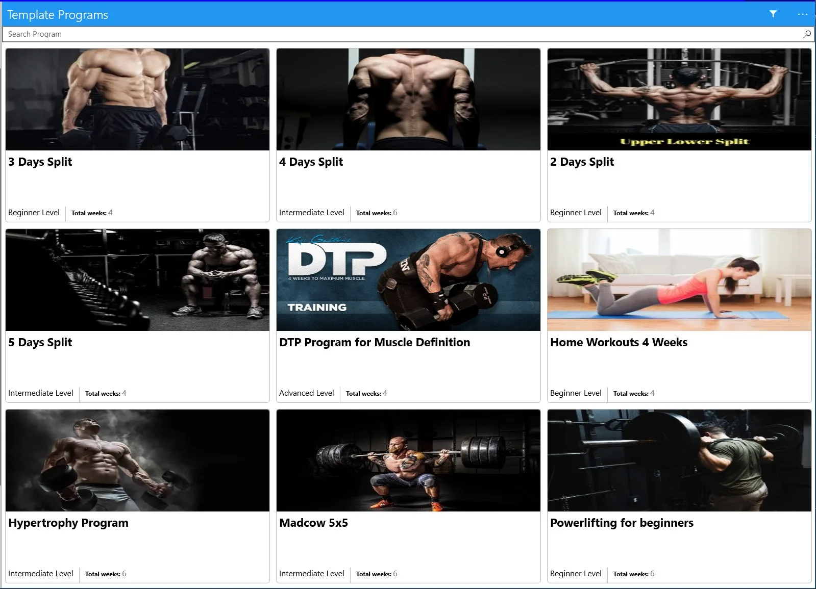 myWorkout - Fitness Training screenshot 4