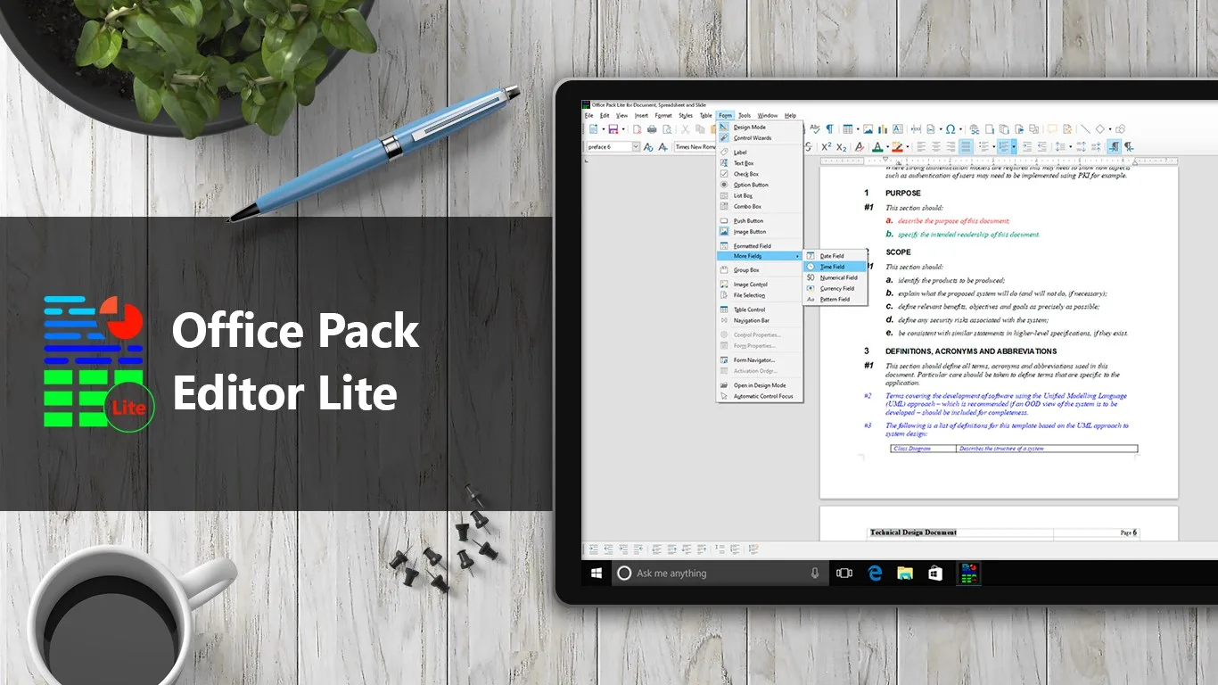 Office Pack Editor Lite screenshot 1