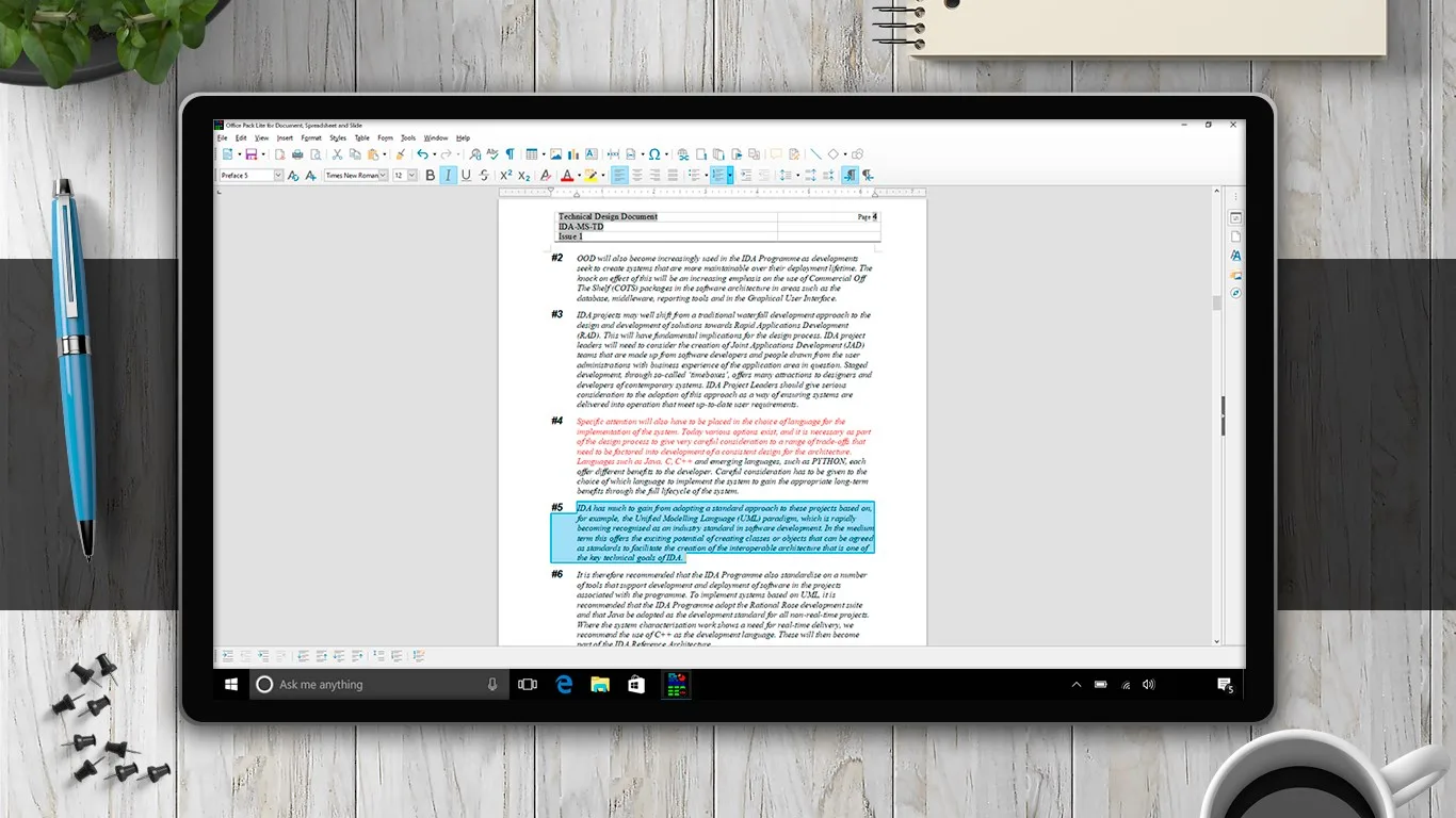 Office Pack Editor Lite screenshot 2