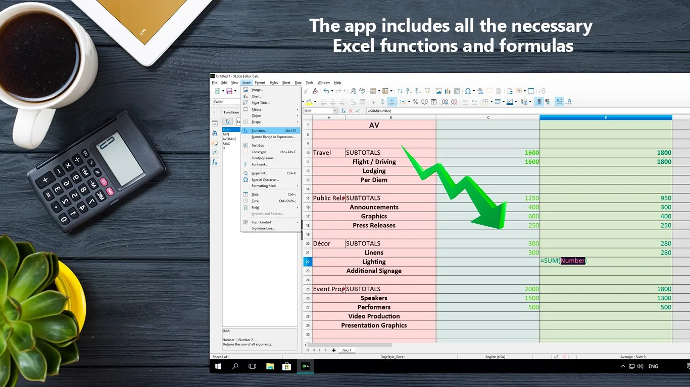 XLS(x) Editor screenshot 4