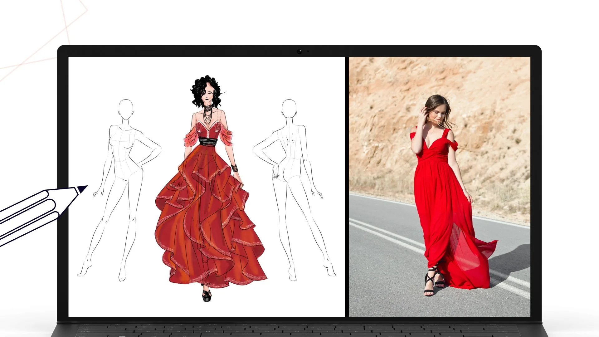 Fashion Design Sketches Creator screenshot 5