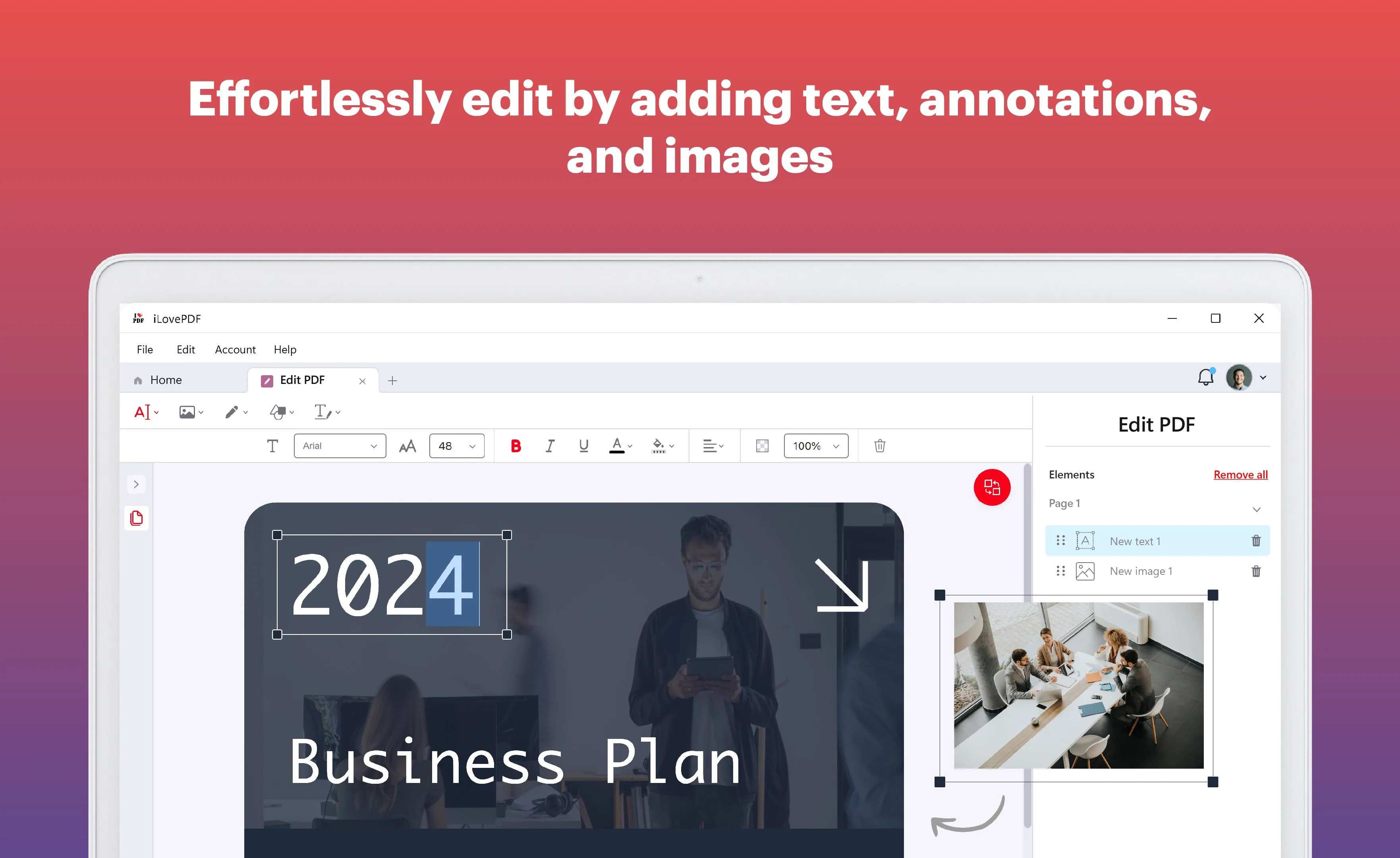 iLovePDF: Читач і редактор PDF screenshot 4