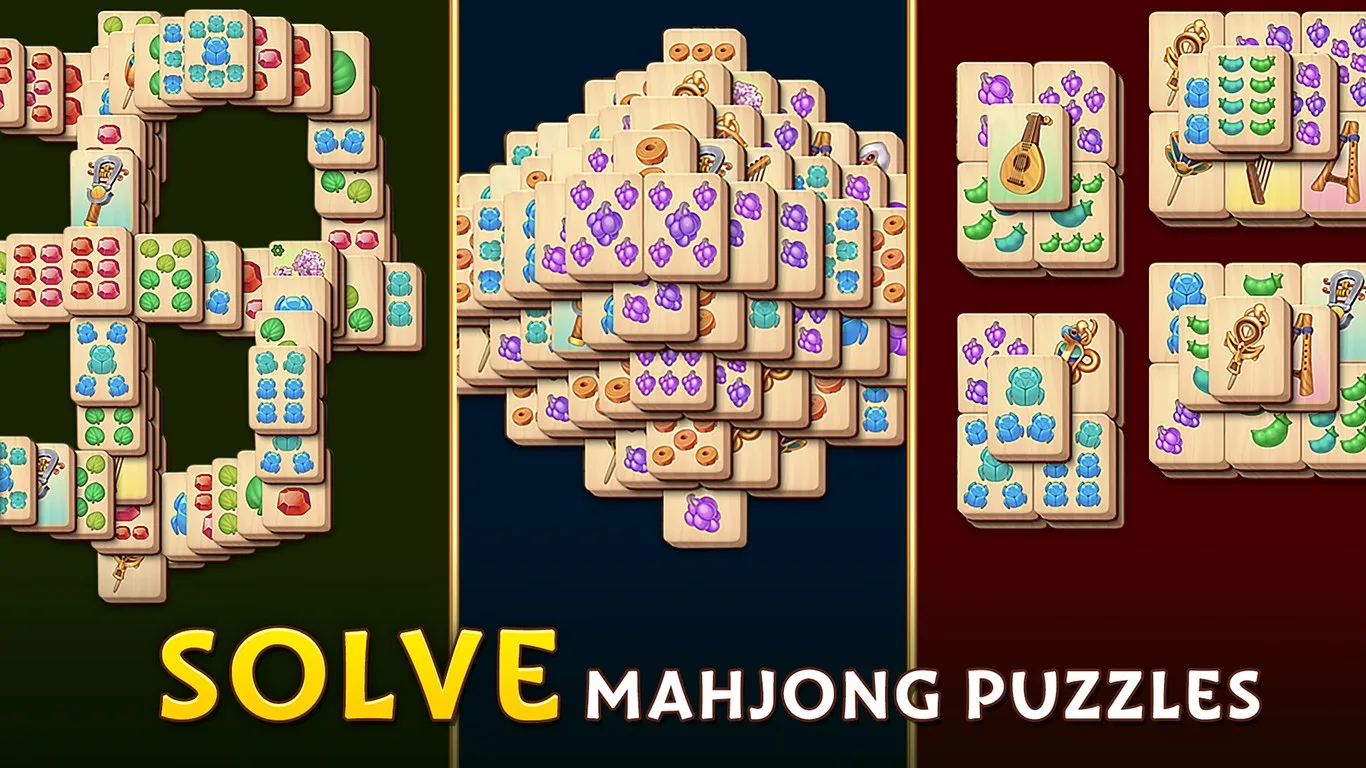 Pyramid of Mahjong: Пасьянс Маджонг screenshot 5