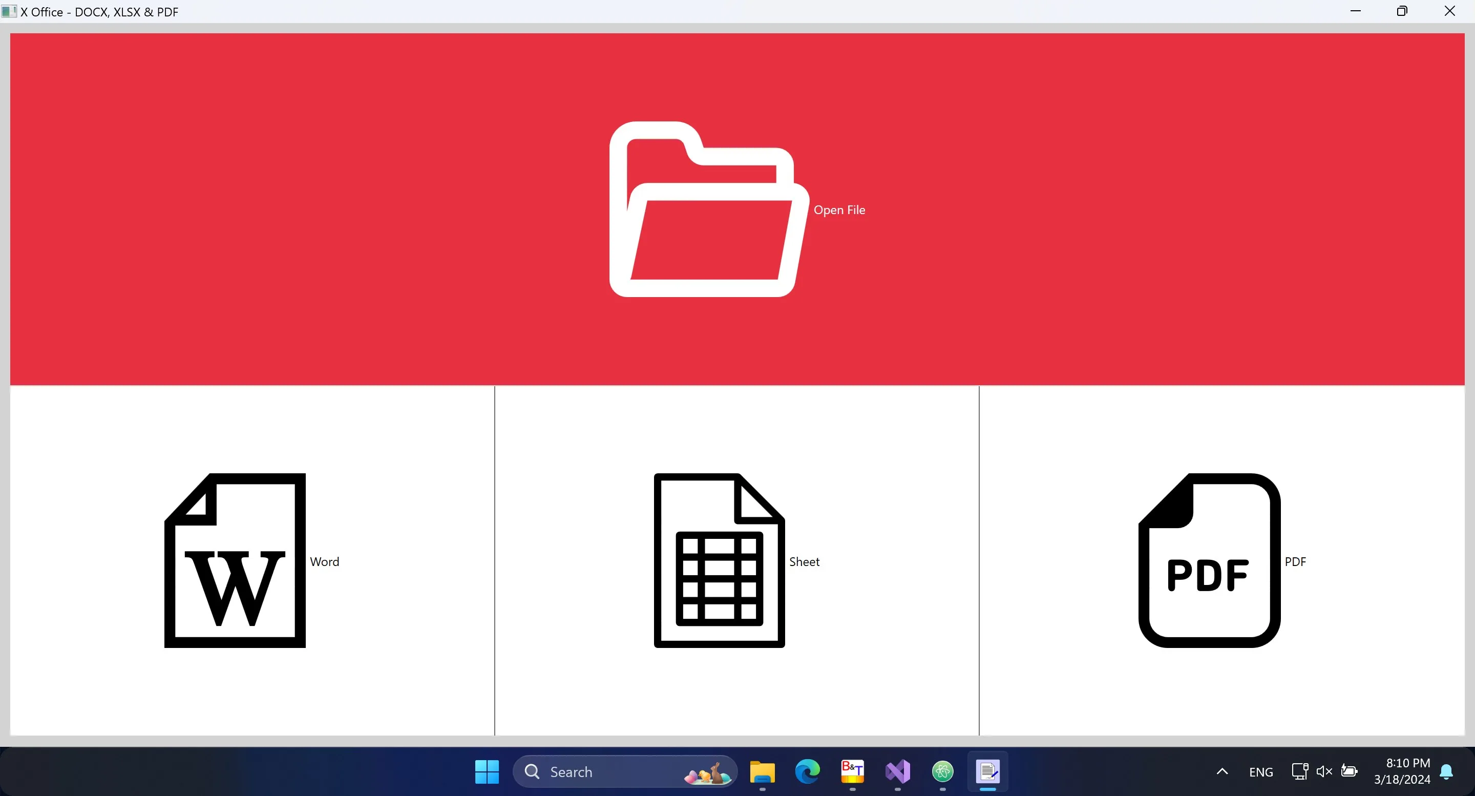 Mtsc Office - DOCX, XLSX & PDF screenshot 1