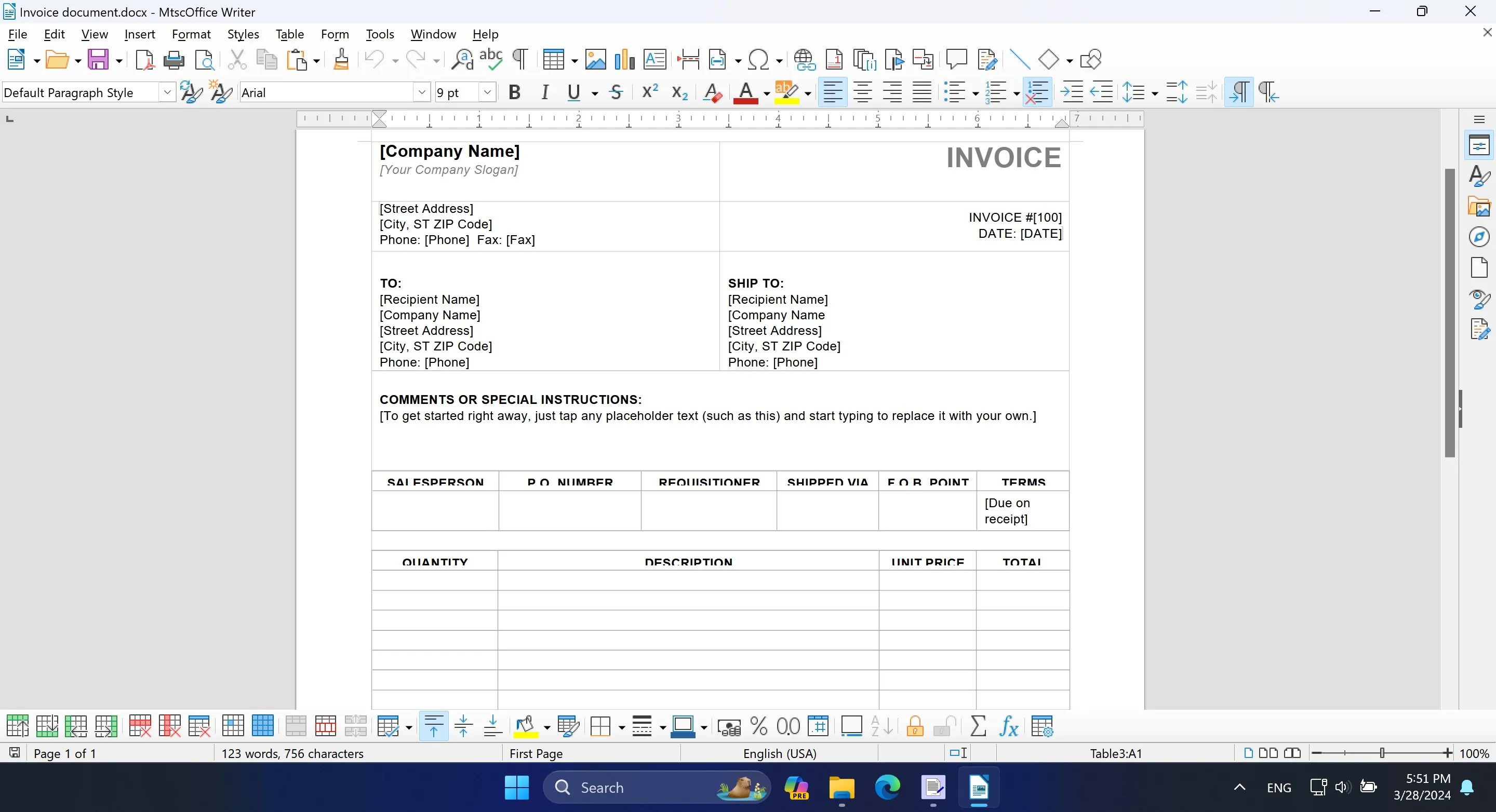 Mtsc Office - DOCX, XLSX & PDF screenshot 2