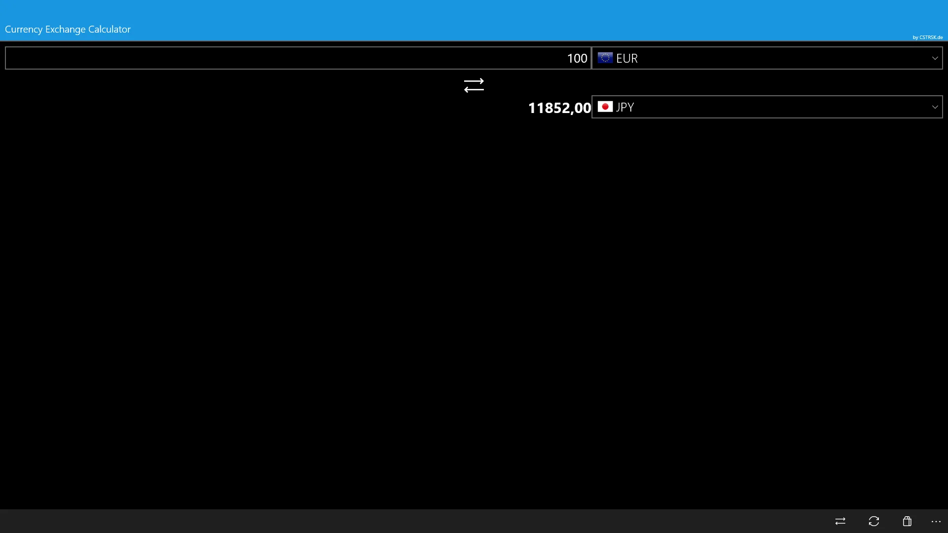 Обмін валют калькулятором screenshot 2
