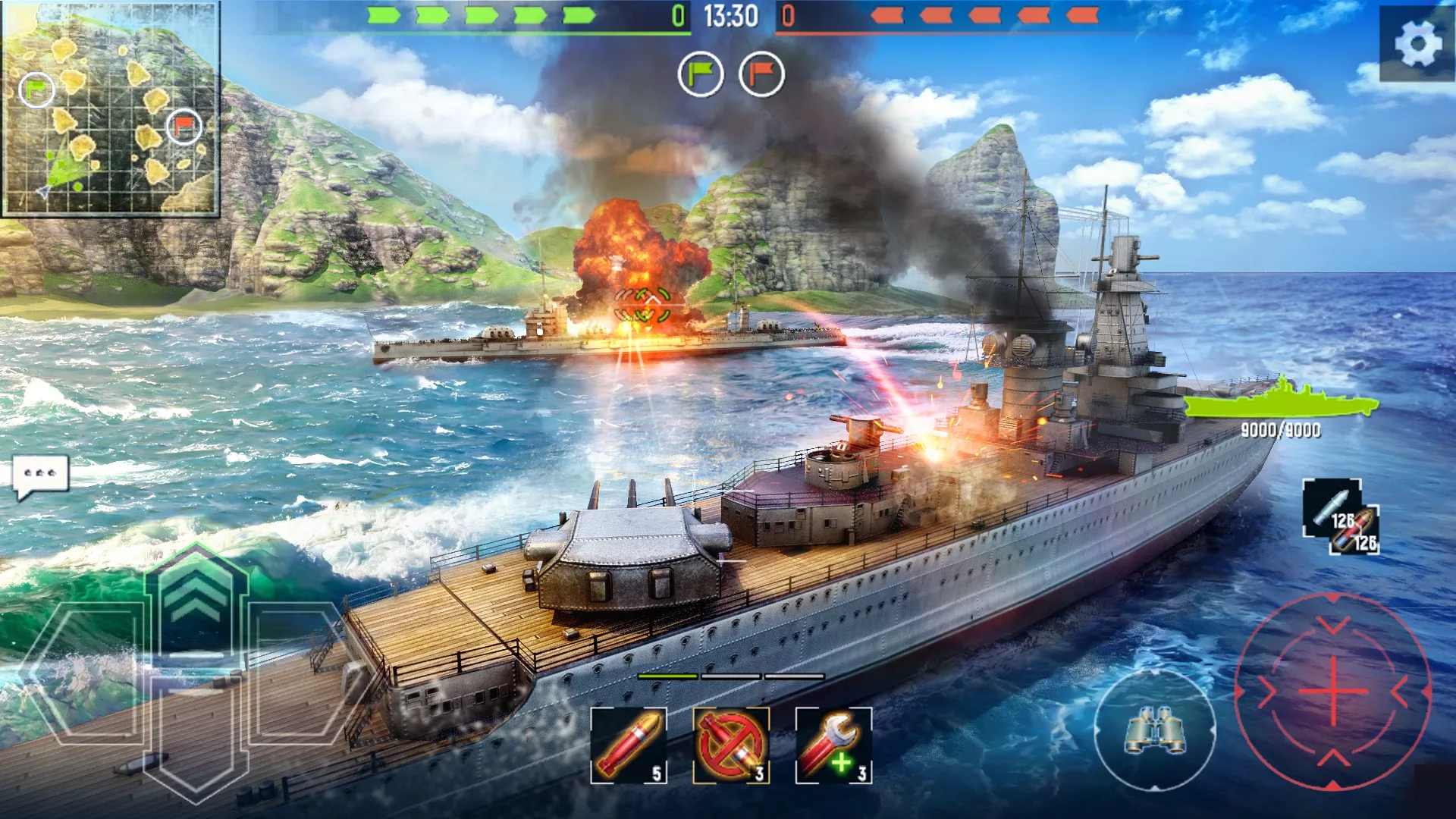 Navy War: Боевые корабли & Мировая Война screenshot 1