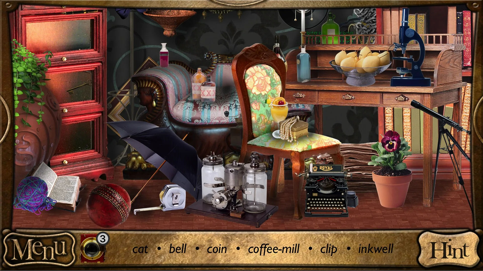 Детектив Шерлок Холмс - Пошук предметів screenshot 1