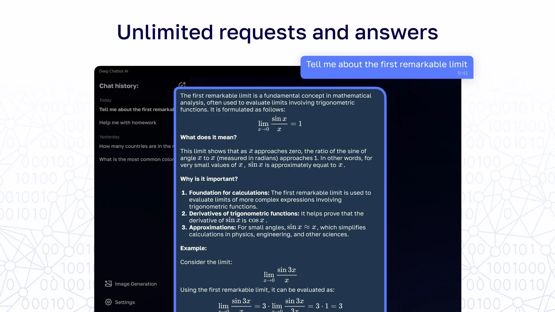 Deep Chatbot AI - Image & Text Generation screenshot 2