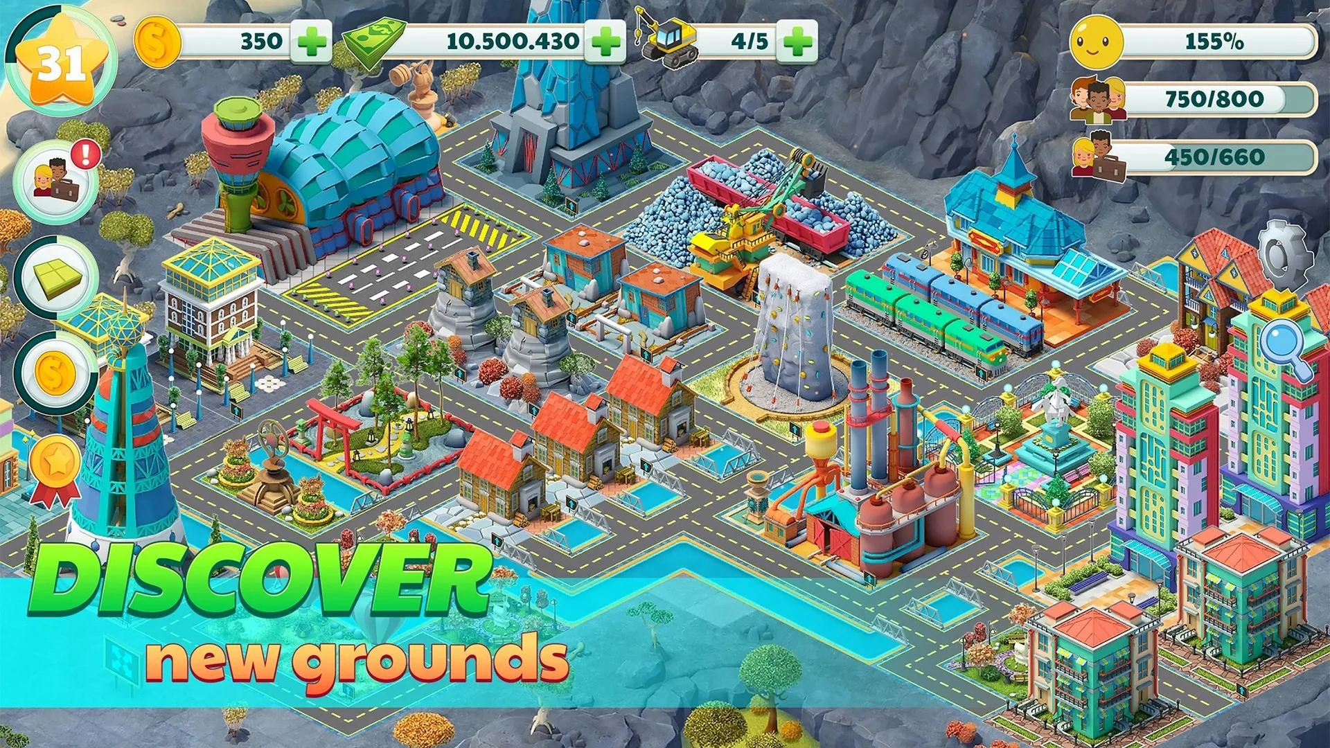Town City - Building Sim screenshot 4