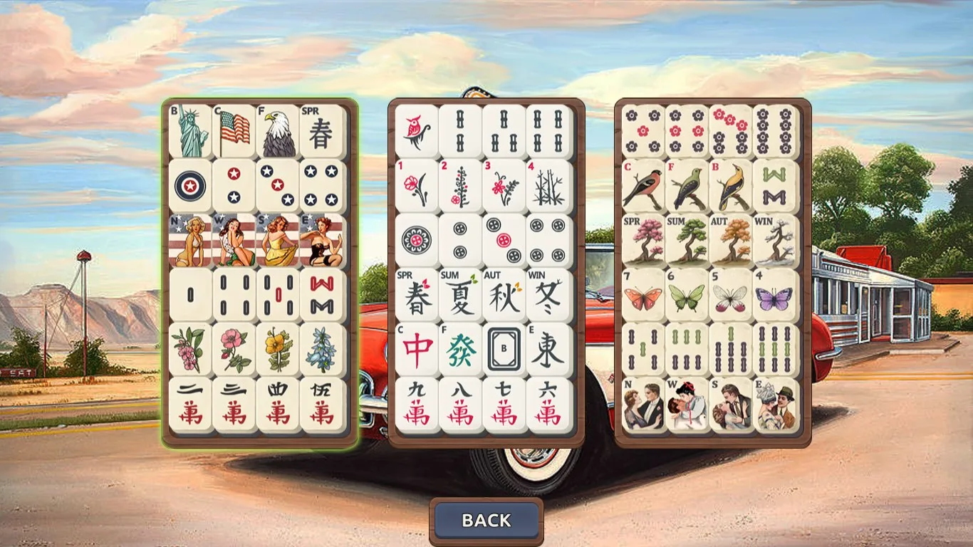 Mahjong USA screenshot 1