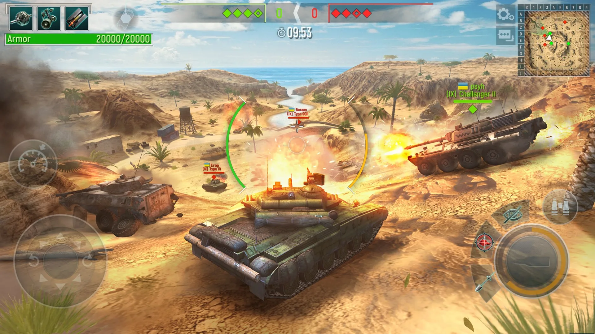 Tank Force: Танкова військова гра на сучасних Танках screenshot 4