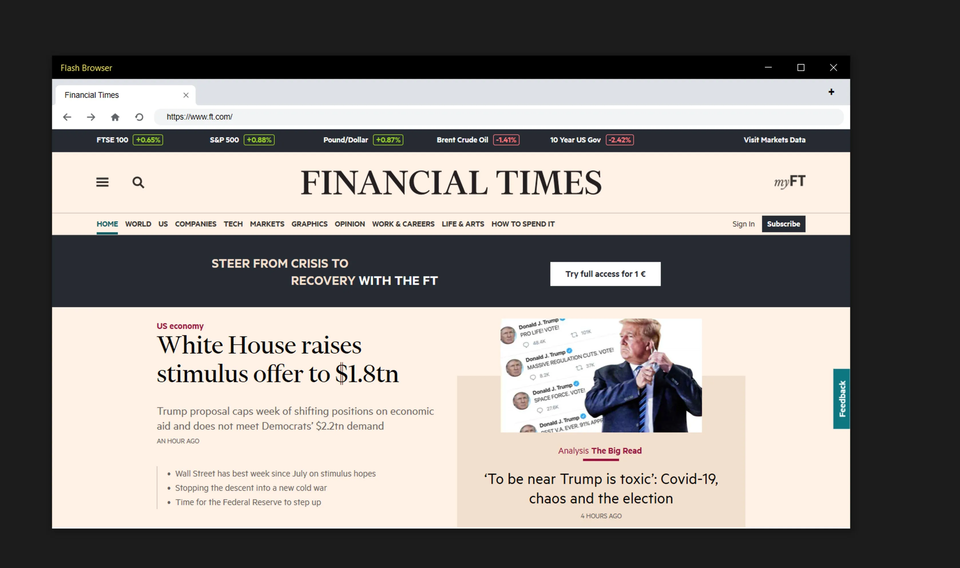 Flash Browser screenshot 1