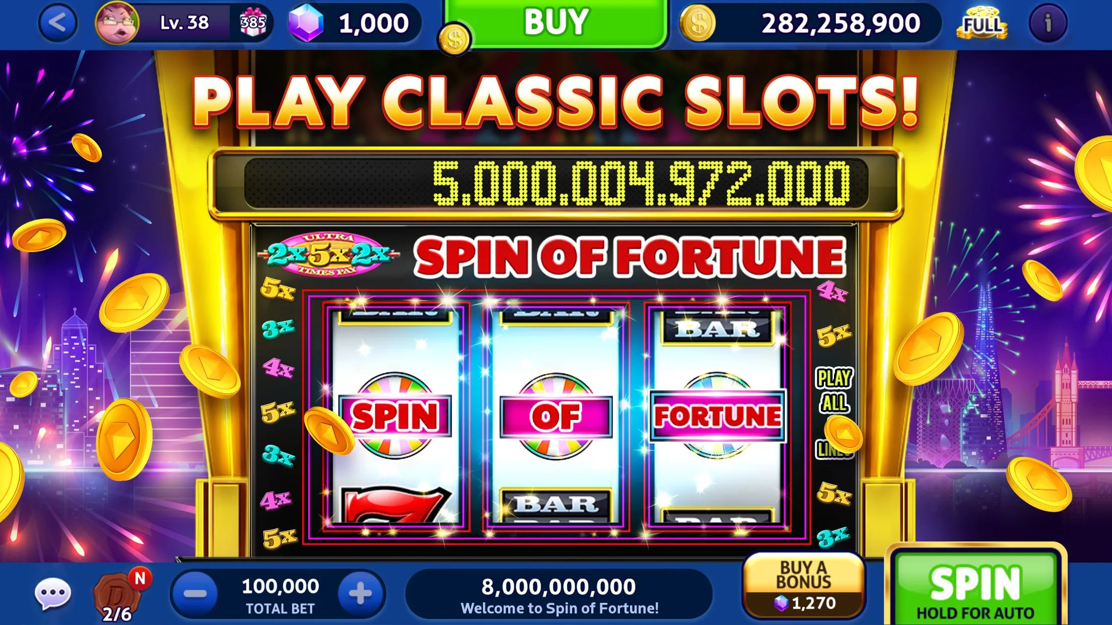 Cash Billionaire Casino - Slot Machine Games screenshot 3