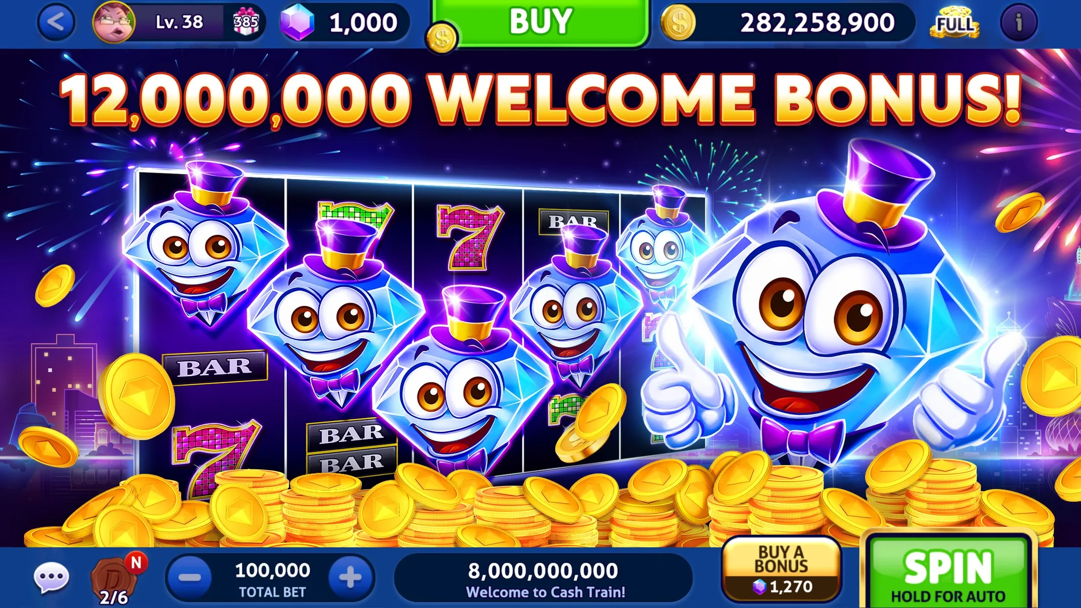 Cash Billionaire Casino - Slot Machine Games screenshot 4