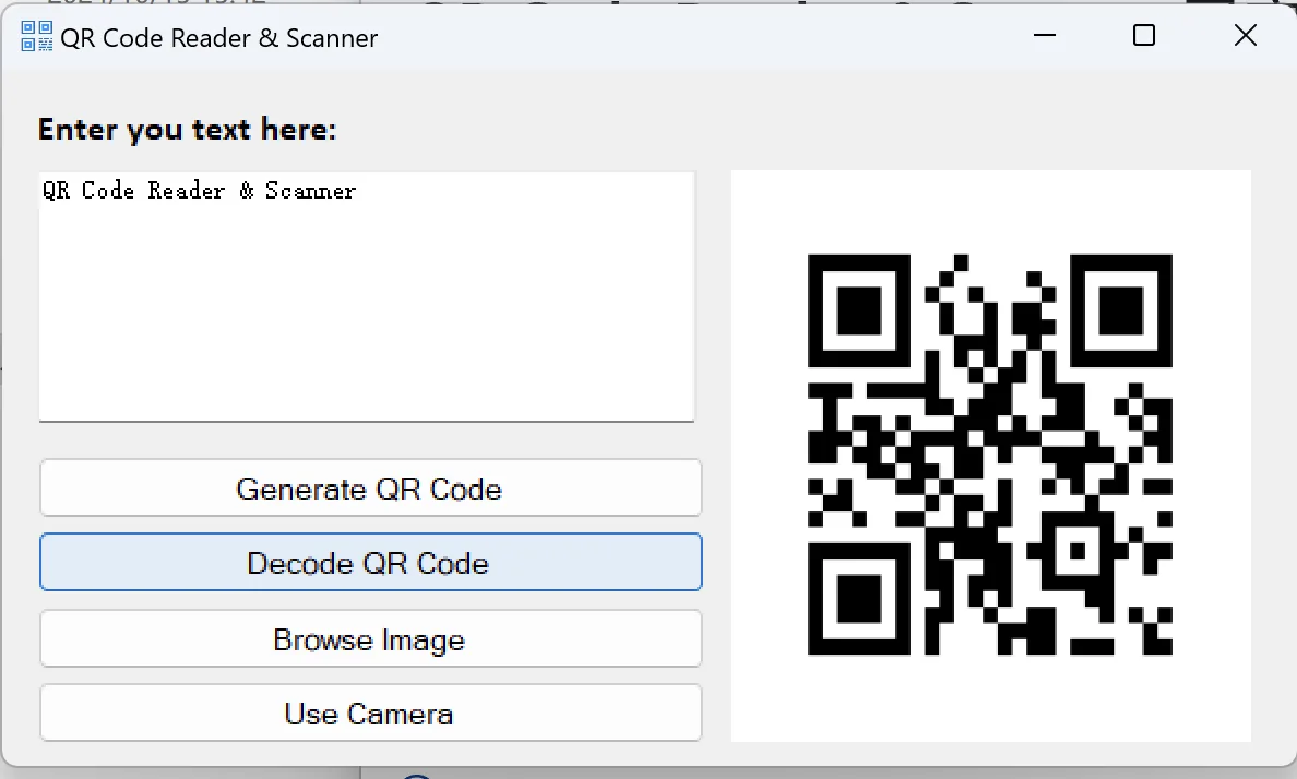 Зчитувач і сканер QR-кодів screenshot 1
