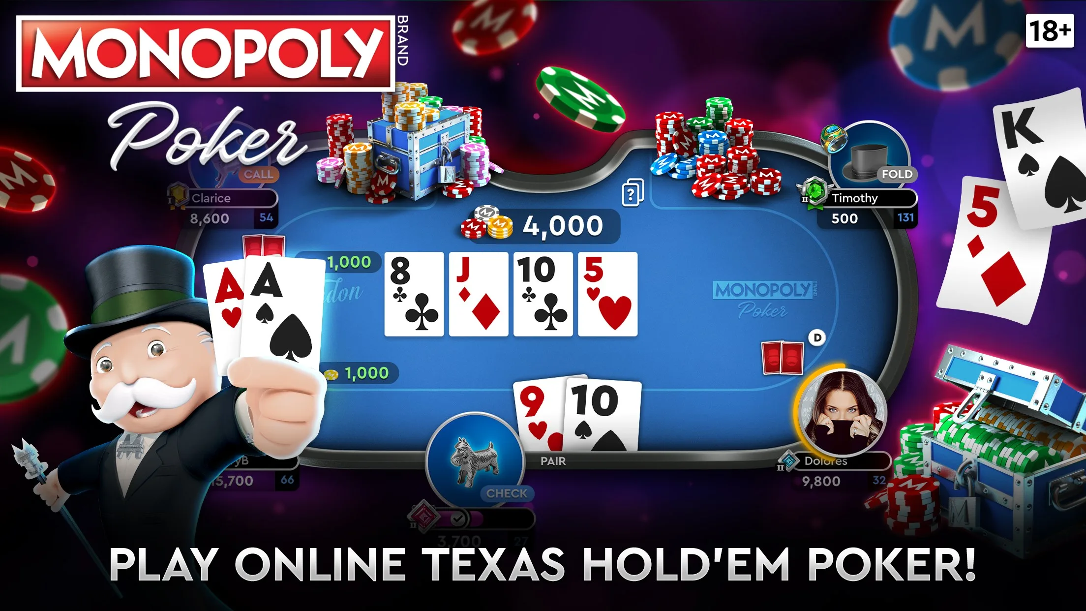 MONOPOLY Poker screenshot 1