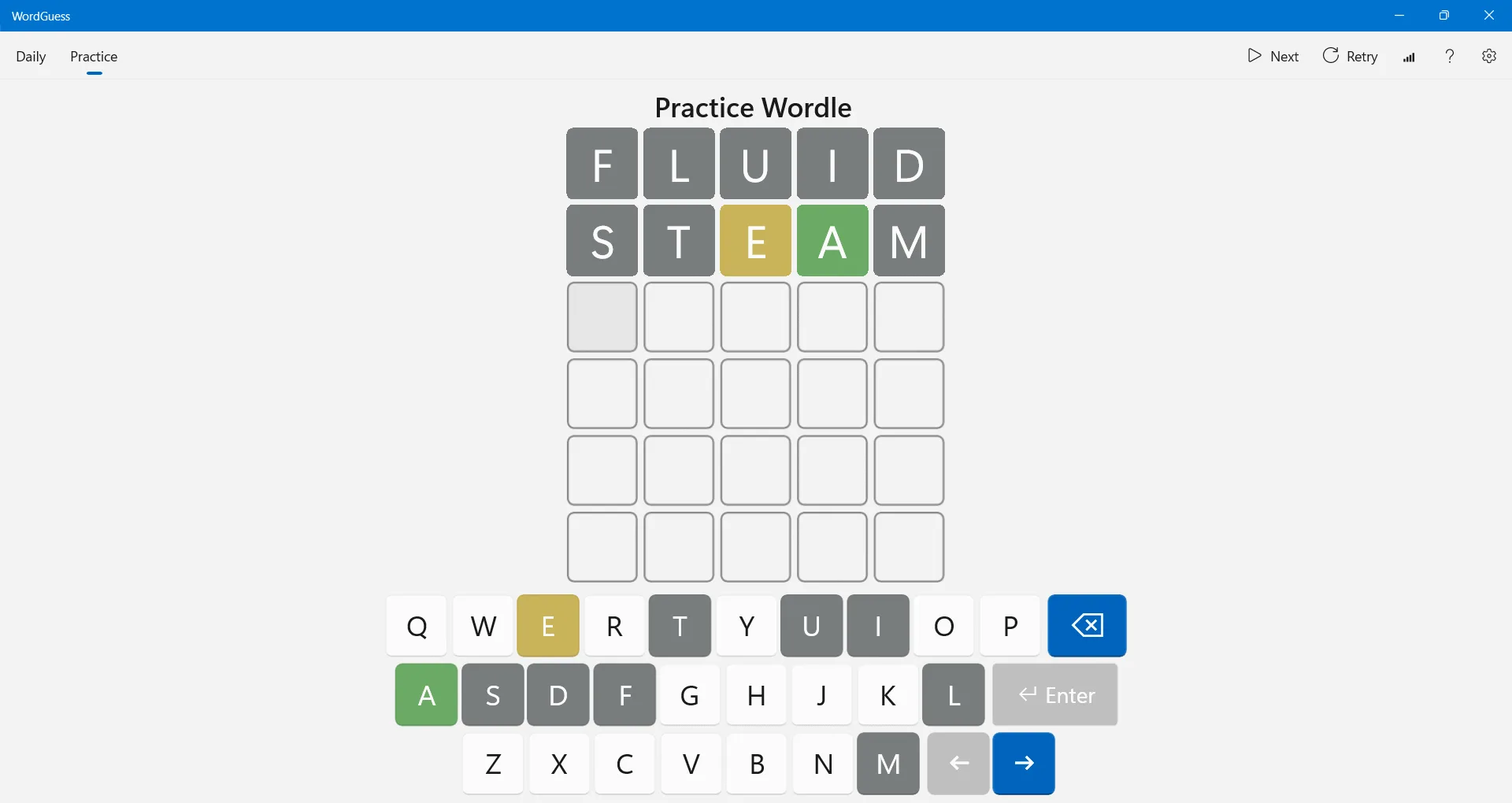 WordGuess screenshot 3