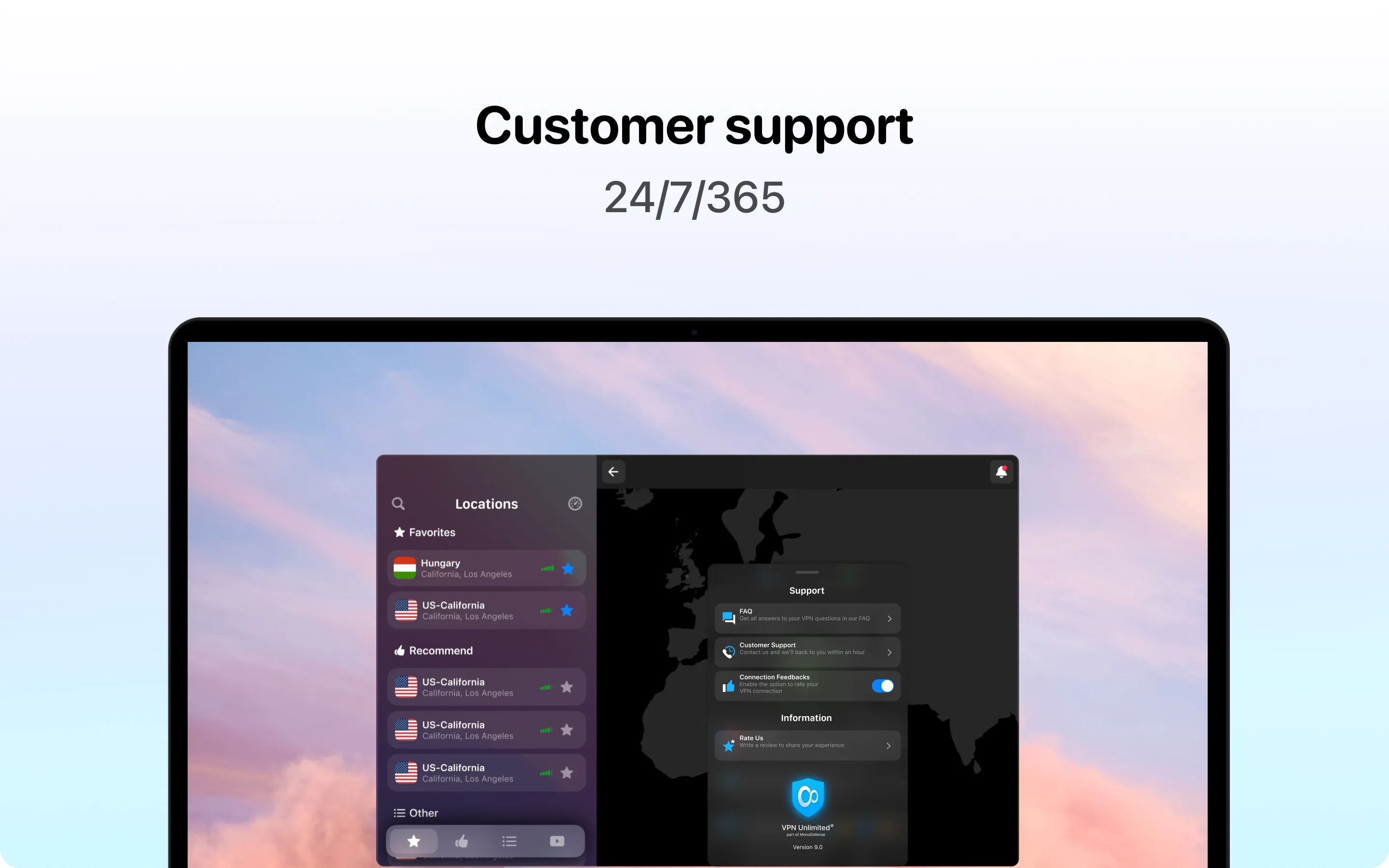 VPN Unlimited - Secure & Private Internet Connection for Anonymous Web Surfing screenshot 1