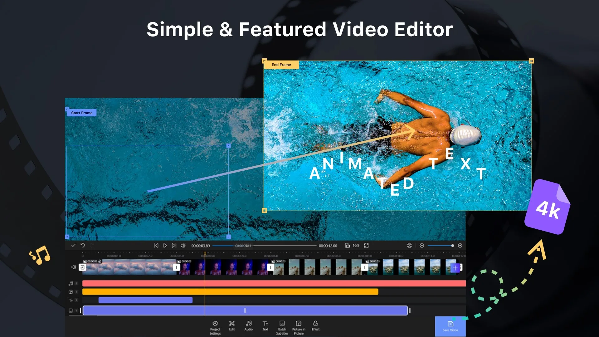 Nex Video Editor – Easy movie maker app screenshot 1