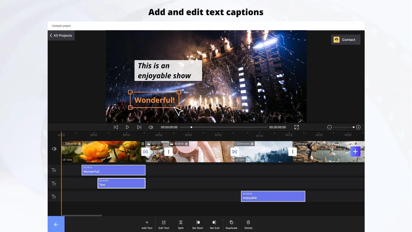Nex Video Editor – Easy movie maker app screenshot 4