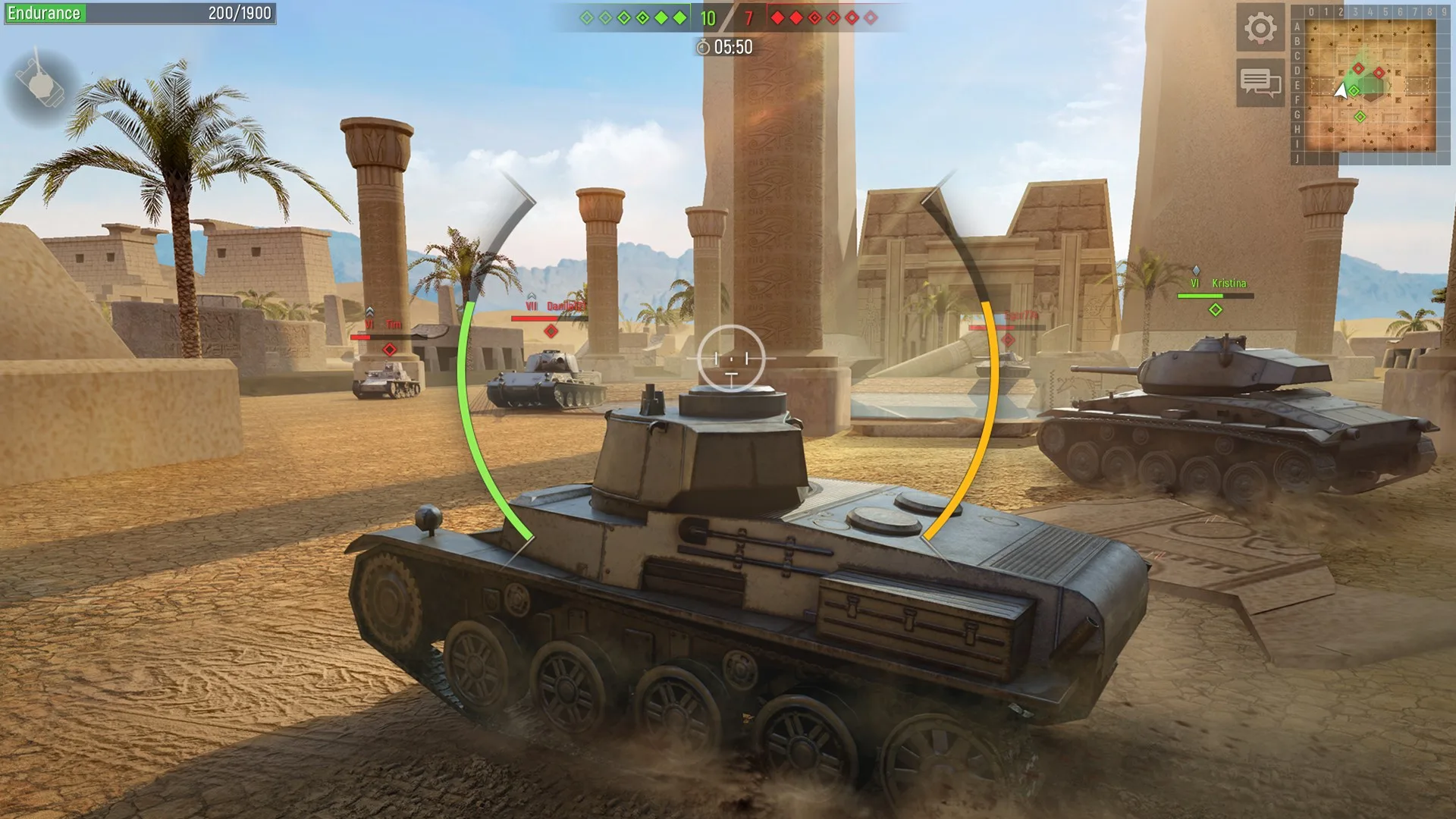 Battle Tanks: Танки Симулятор Війна Стратегія screenshot 1