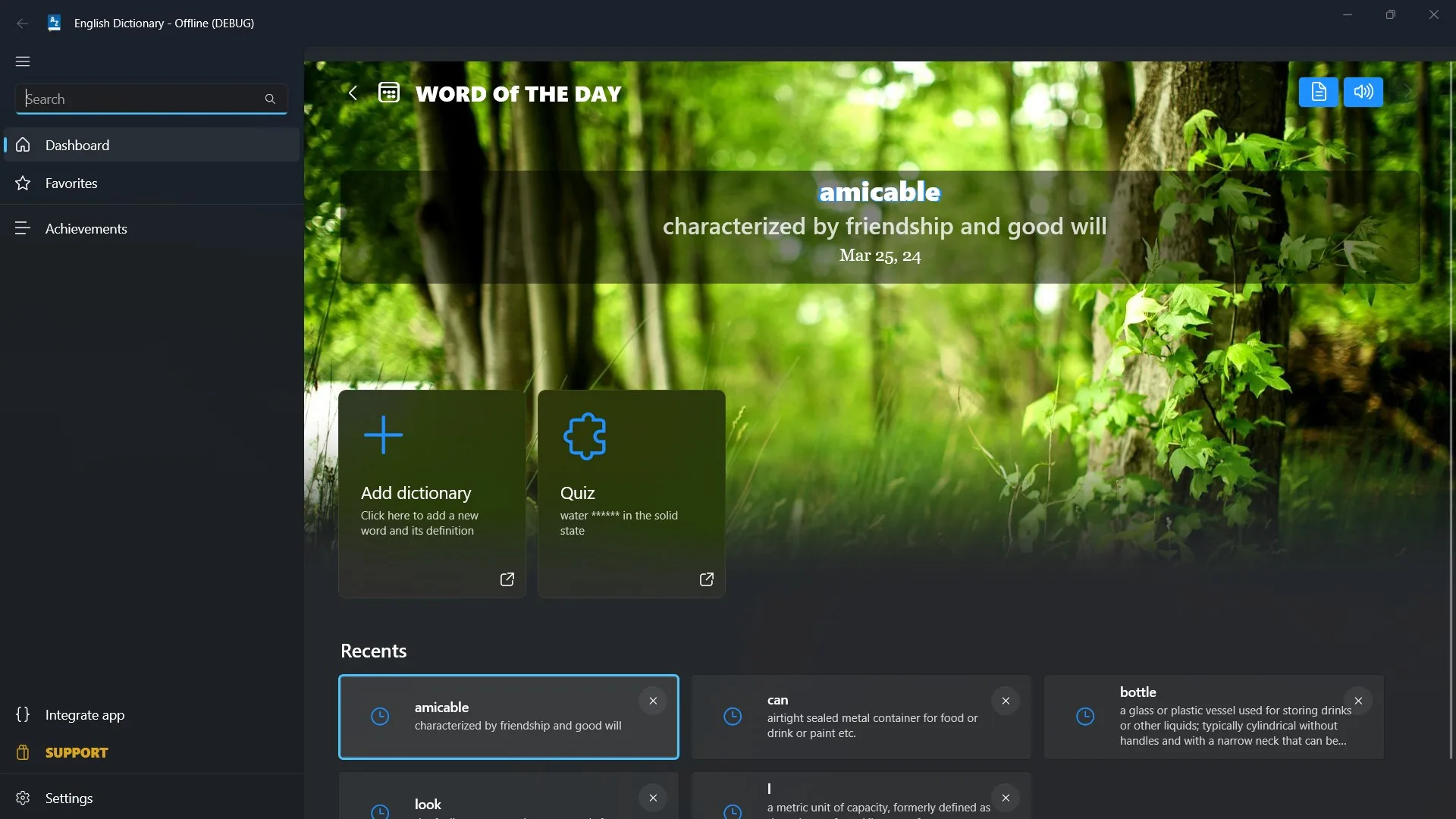 English Dictionary - Offline screenshot 1