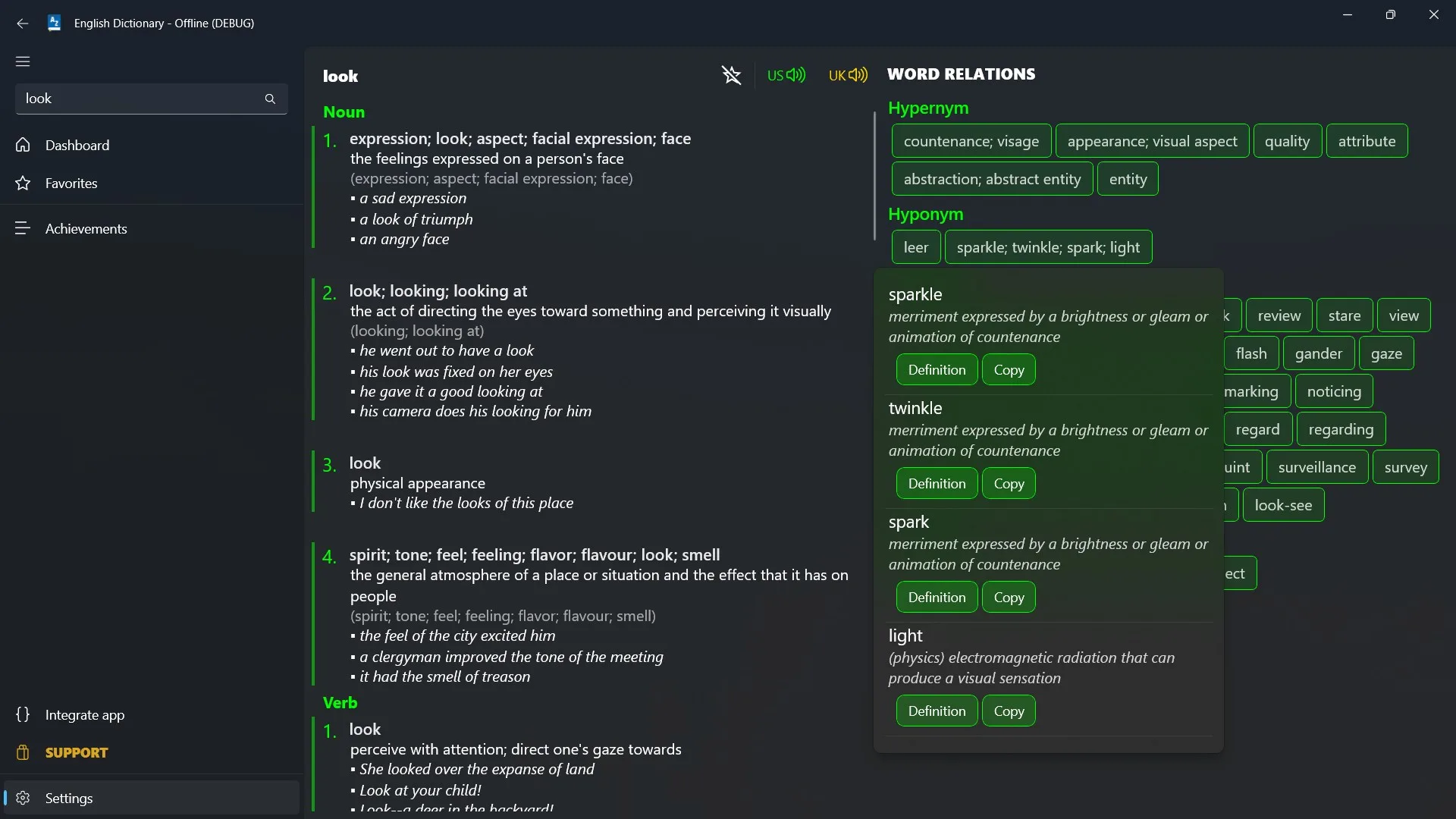 English Dictionary - Offline screenshot 2