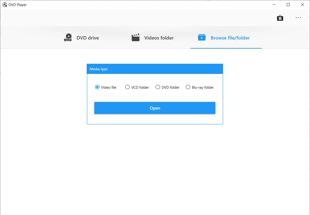 DVD Player - Video & Media Player screenshot 1