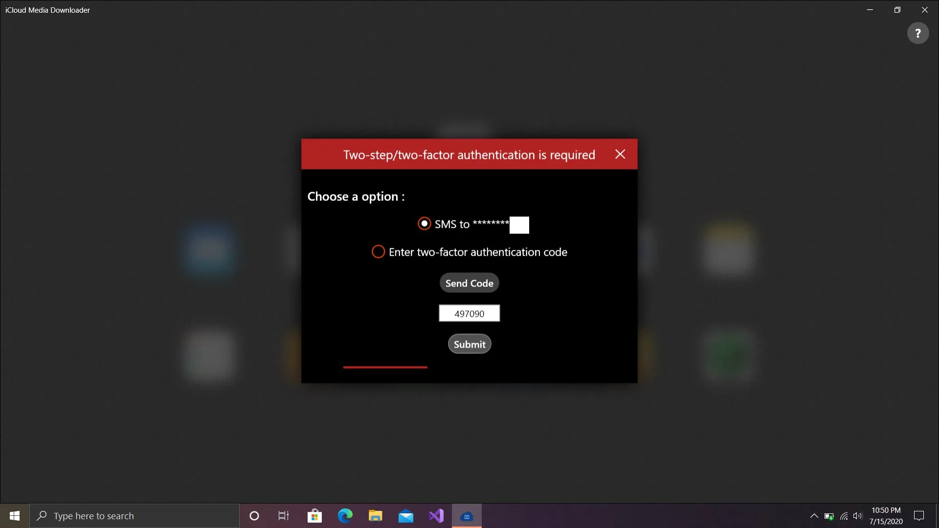 iDevice Cloud downloader screenshot 2